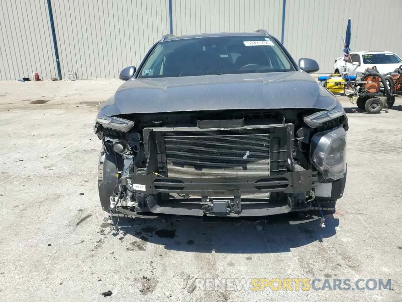 5 Photograph of a damaged car 5NMS33ADXKH034243 HYUNDAI SANTA FE 2019