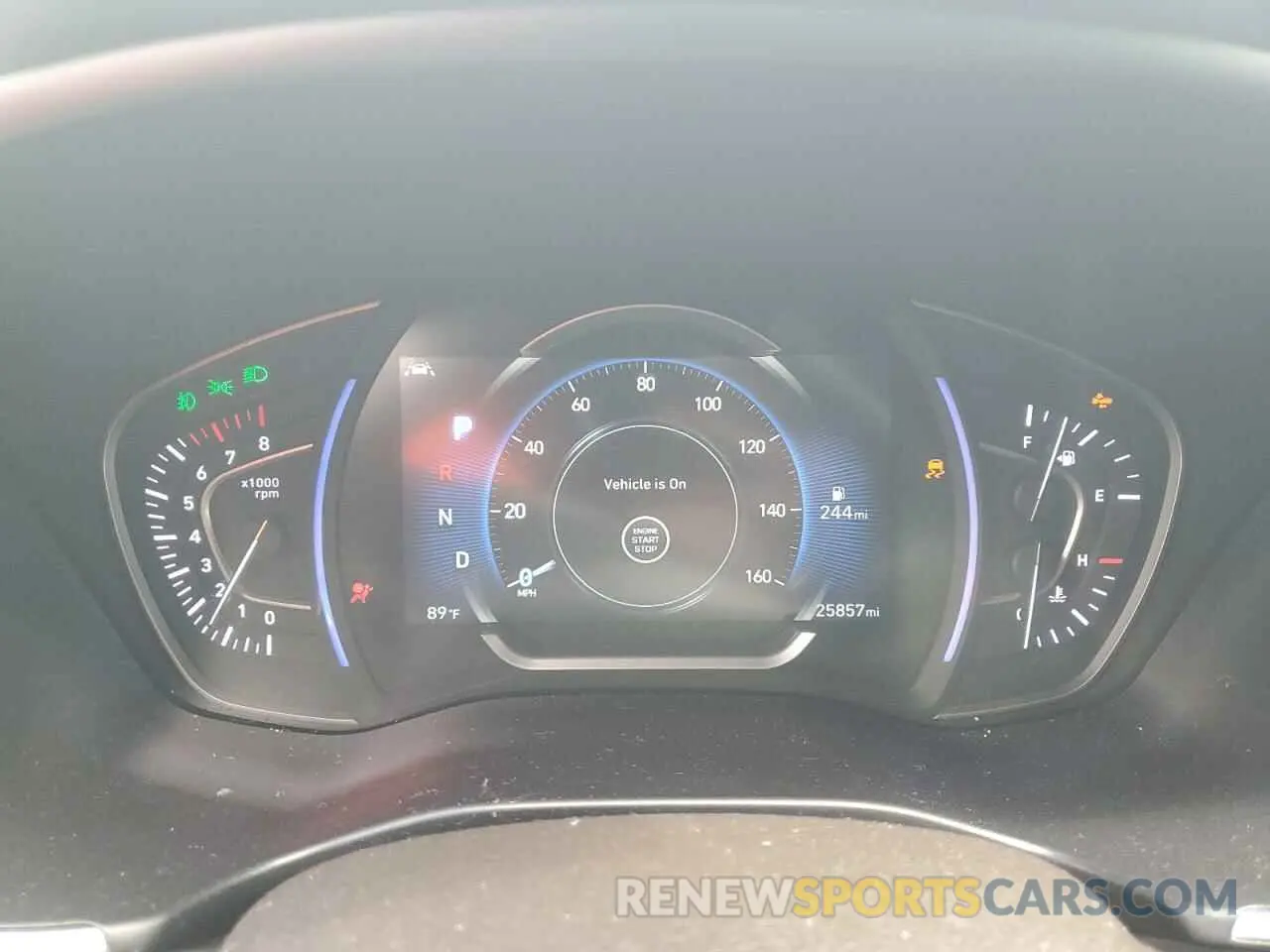 9 Photograph of a damaged car 5NMS33ADXKH034243 HYUNDAI SANTA FE 2019
