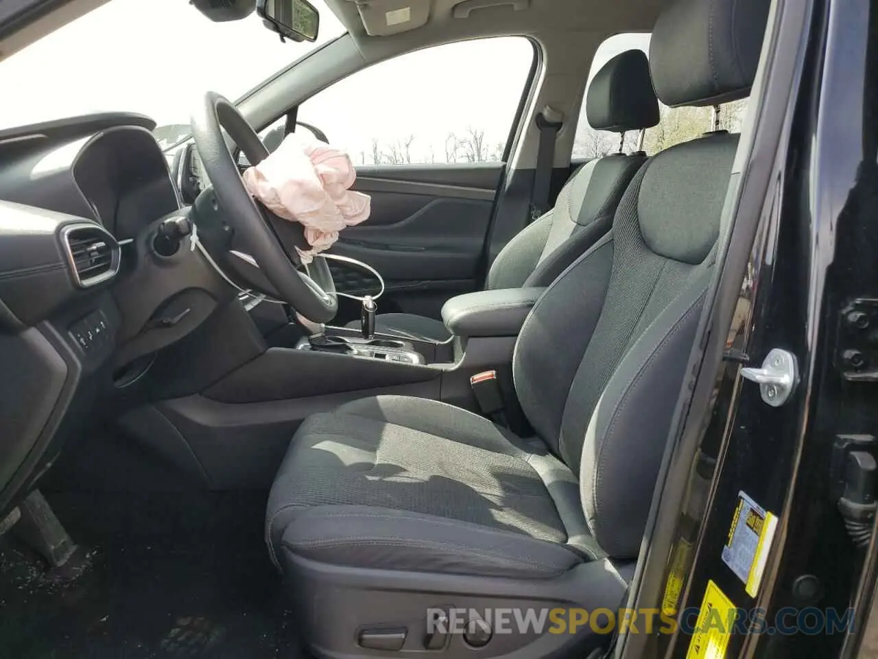 7 Photograph of a damaged car 5NMS33ADXKH073544 HYUNDAI SANTA FE 2019