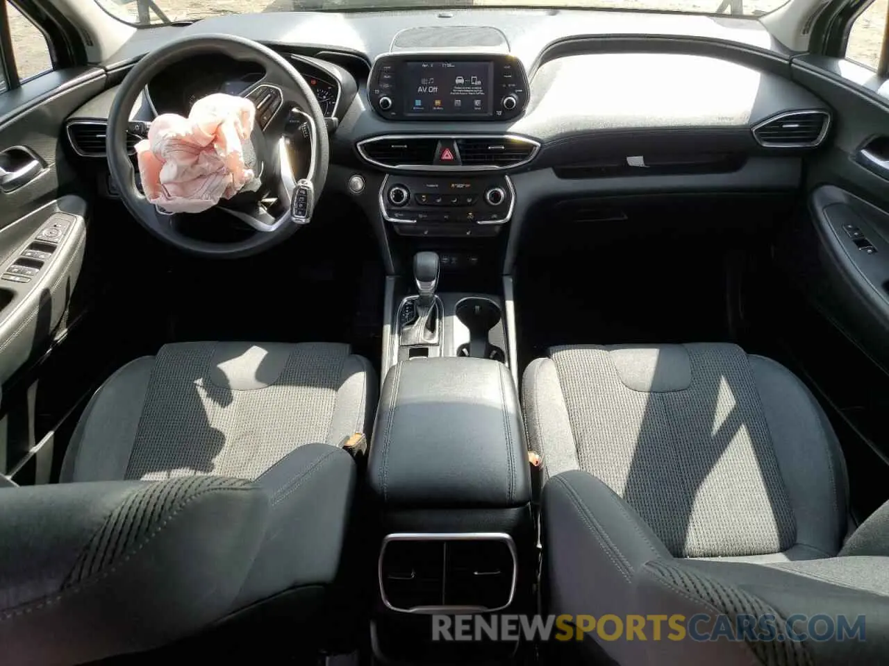 8 Photograph of a damaged car 5NMS33ADXKH073544 HYUNDAI SANTA FE 2019
