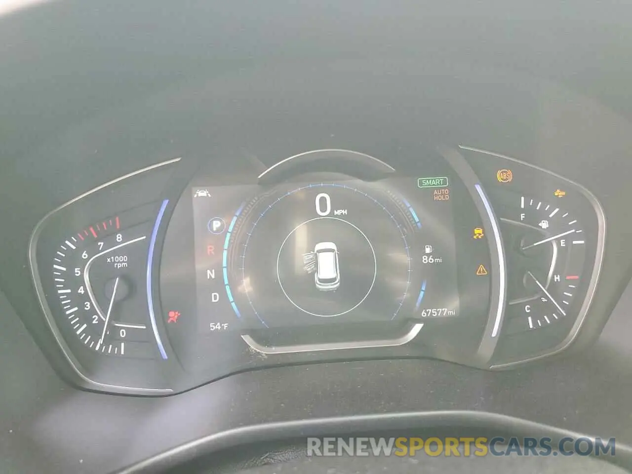 9 Photograph of a damaged car 5NMS33ADXKH073544 HYUNDAI SANTA FE 2019