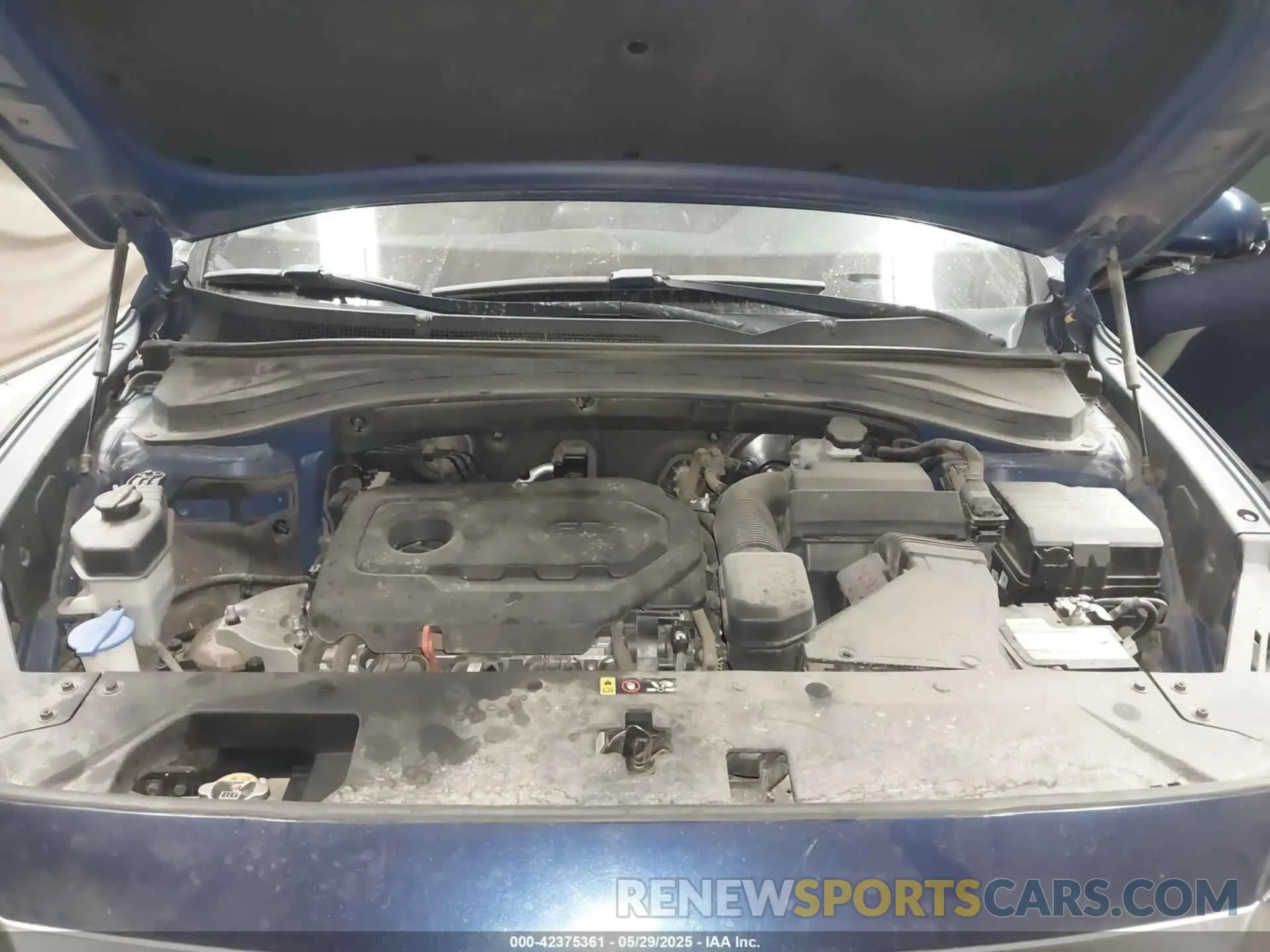 10 Photograph of a damaged car 5NMS33ADXKH088206 HYUNDAI SANTA FE 2019