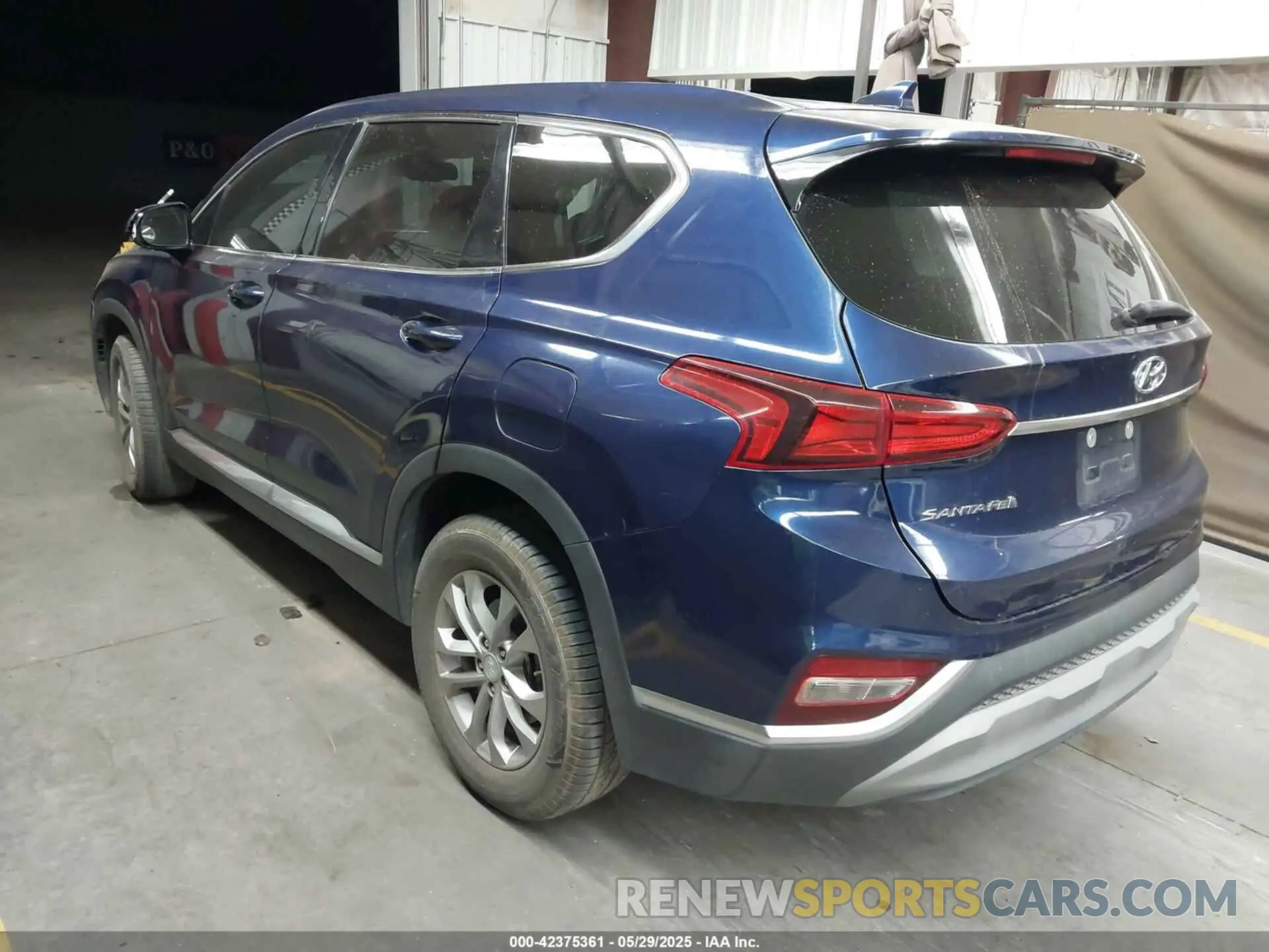 3 Photograph of a damaged car 5NMS33ADXKH088206 HYUNDAI SANTA FE 2019