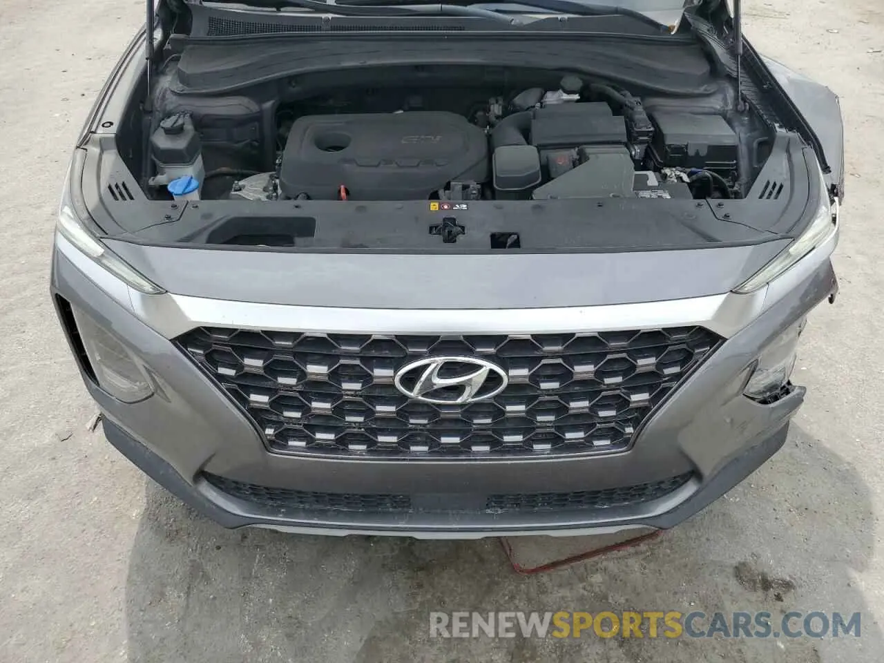 12 Photograph of a damaged car 5NMS33ADXKH092904 HYUNDAI SANTA FE 2019
