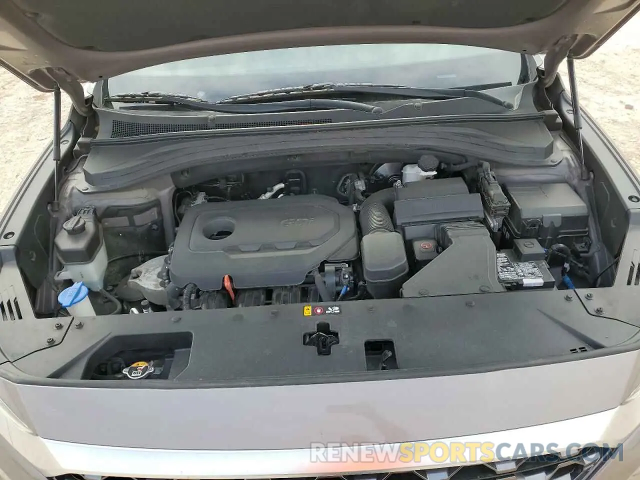11 Photograph of a damaged car 5NMS33ADXKH136545 HYUNDAI SANTA FE 2019
