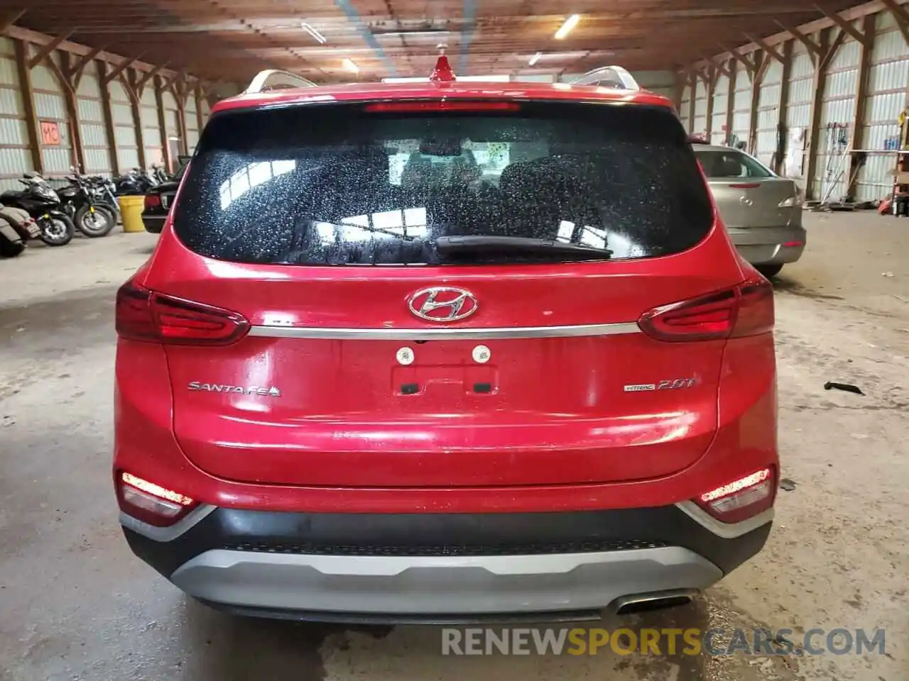 6 Photograph of a damaged car 5NMS3CAA6KH051076 HYUNDAI SANTA FE 2019