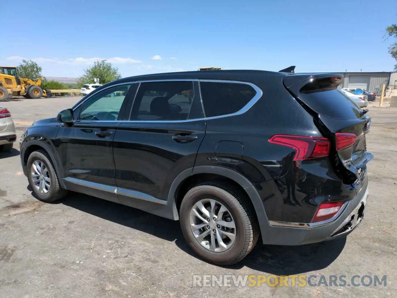 2 Photograph of a damaged car 5NMS3CAD0KH037409 HYUNDAI SANTA FE 2019