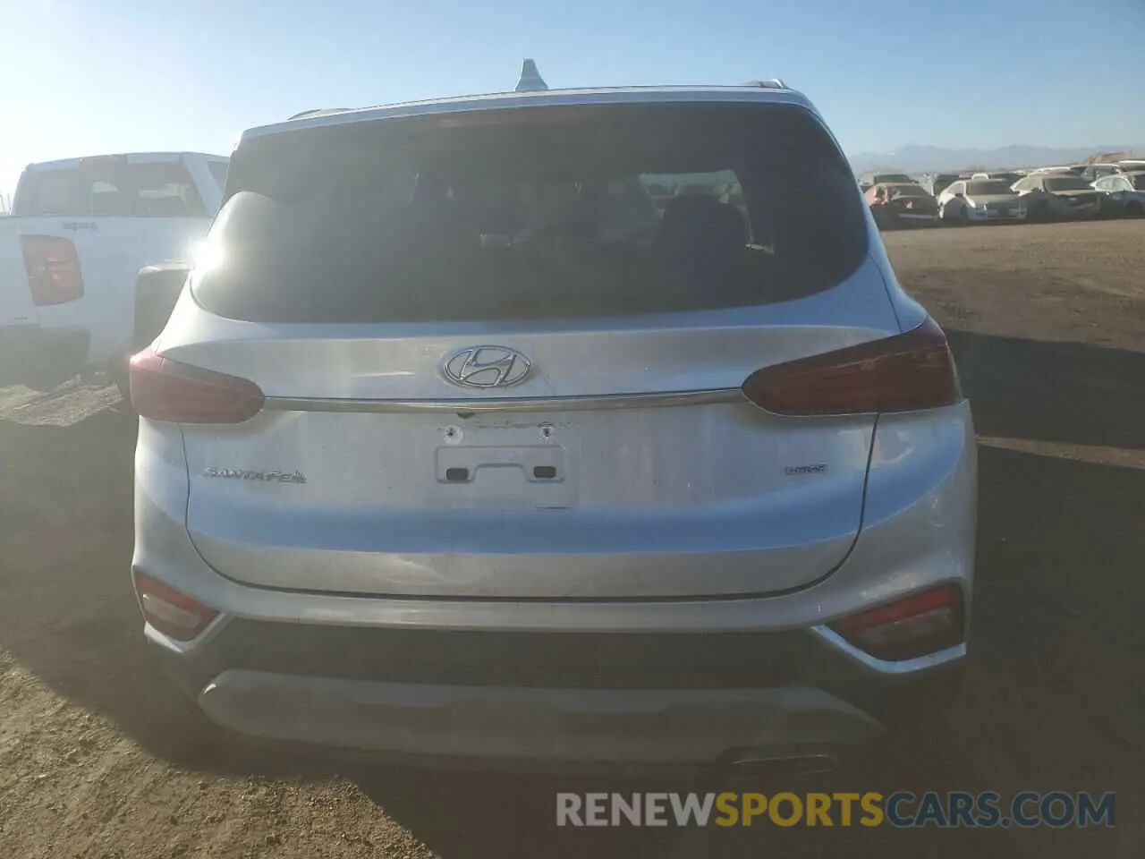 6 Photograph of a damaged car 5NMS3CAD0KH053609 HYUNDAI SANTA FE 2019