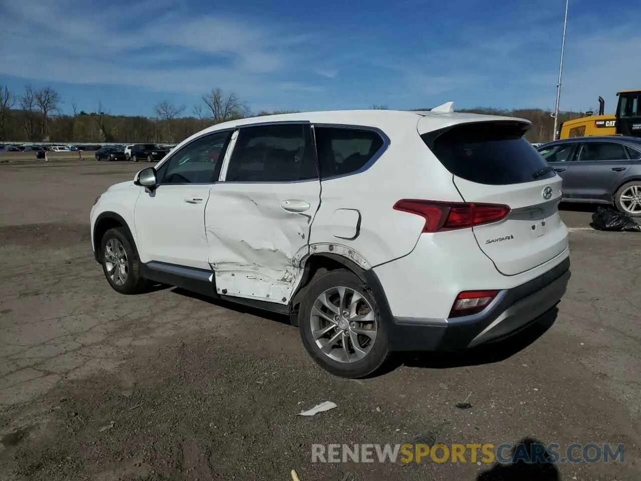 2 Photograph of a damaged car 5NMS3CAD0KH057238 HYUNDAI SANTA FE 2019