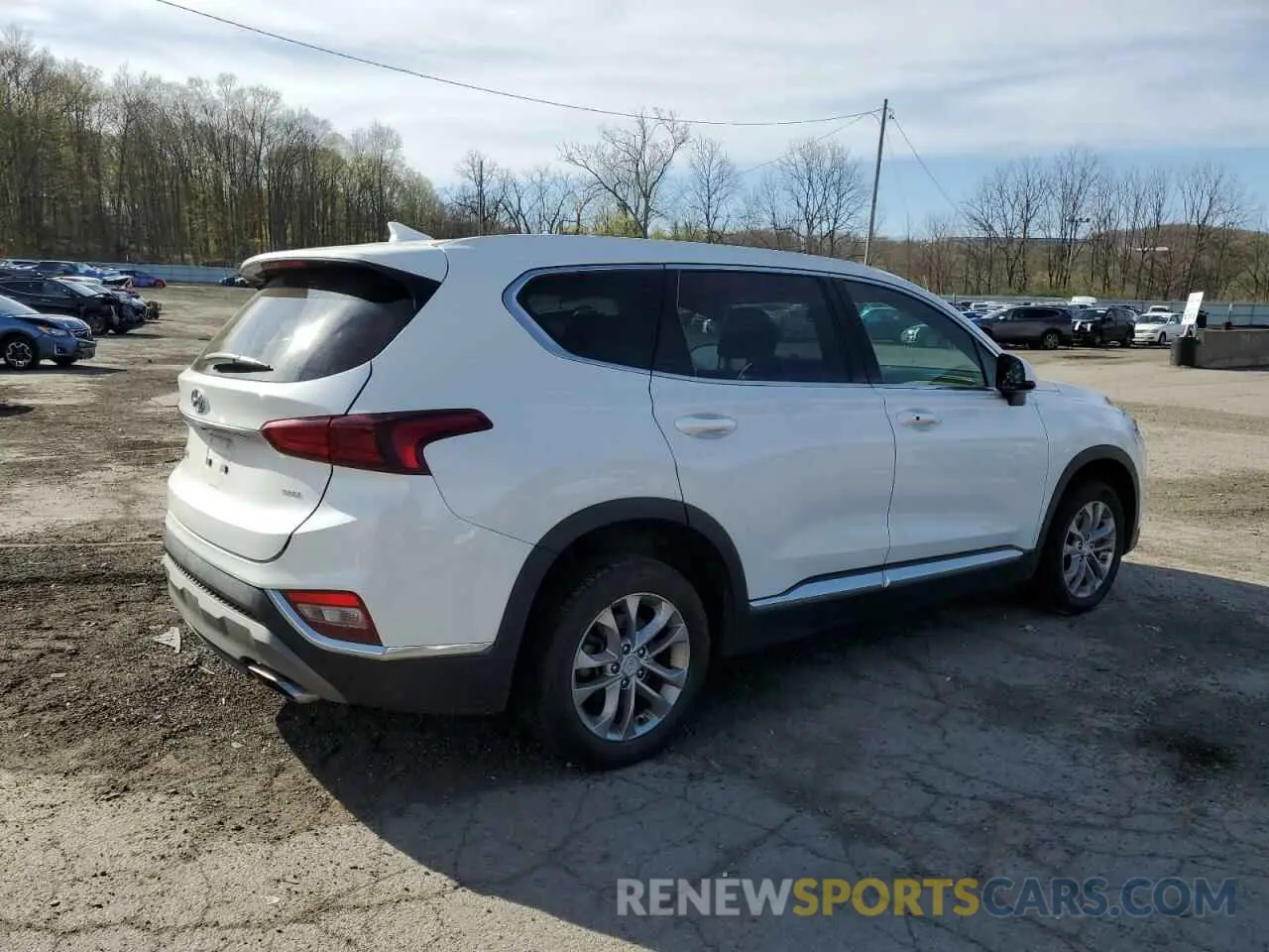 3 Photograph of a damaged car 5NMS3CAD0KH057238 HYUNDAI SANTA FE 2019