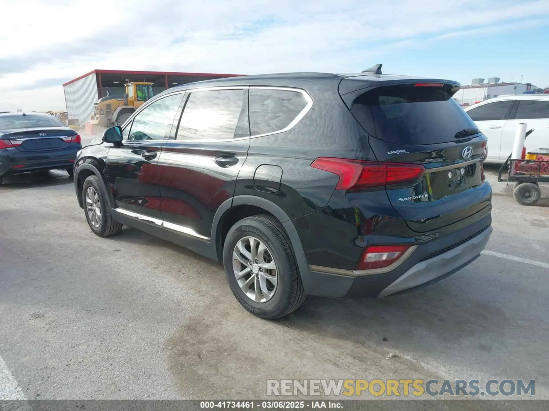 3 Photograph of a damaged car 5NMS3CAD0KH105045 HYUNDAI SANTA FE 2019