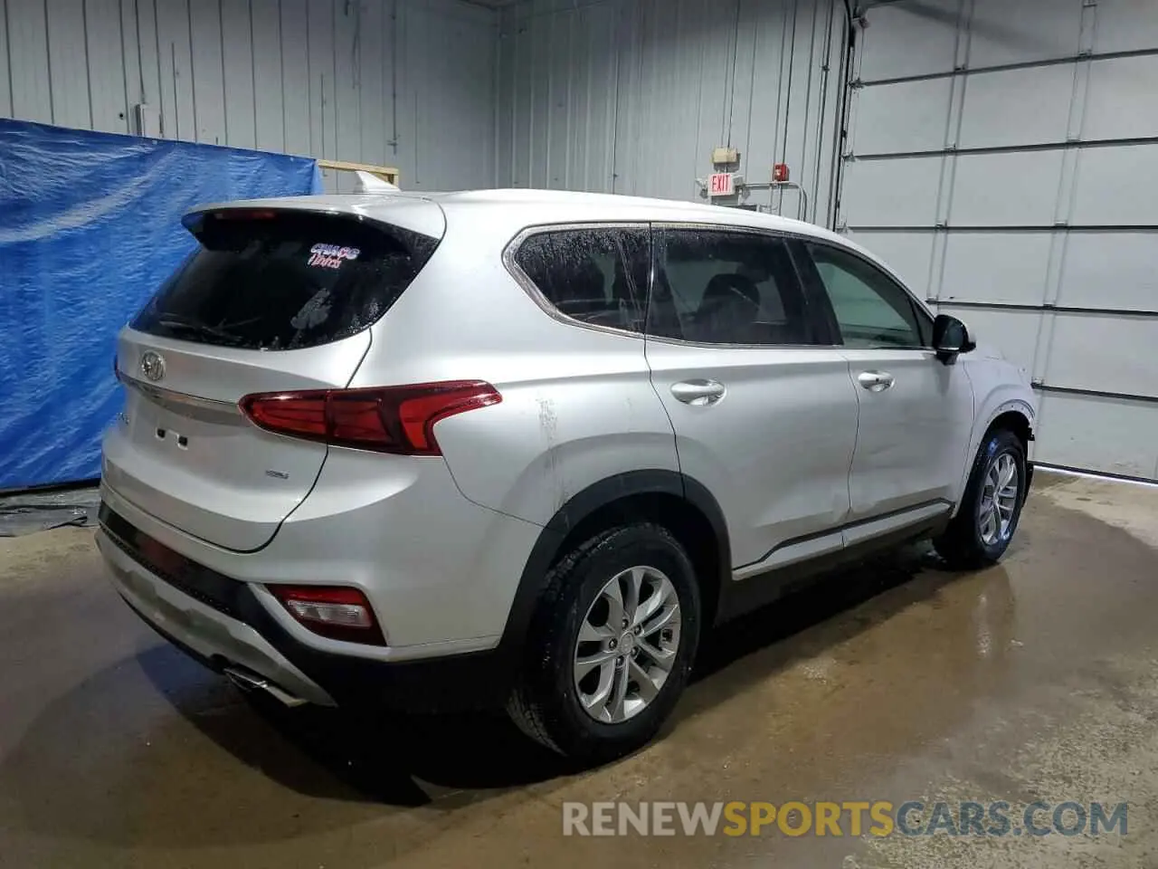 3 Photograph of a damaged car 5NMS3CAD1KH002507 HYUNDAI SANTA FE 2019