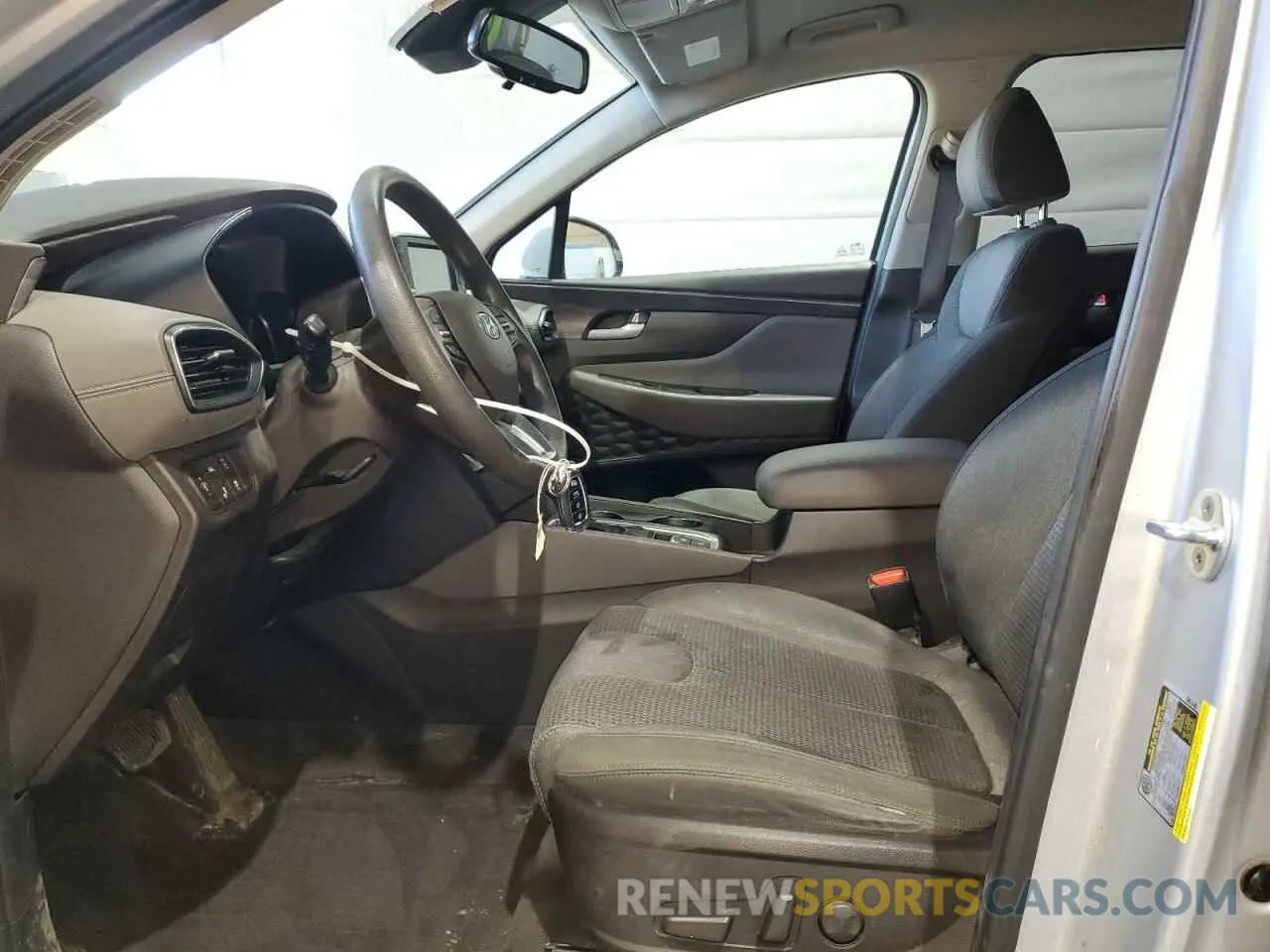 7 Photograph of a damaged car 5NMS3CAD1KH002507 HYUNDAI SANTA FE 2019