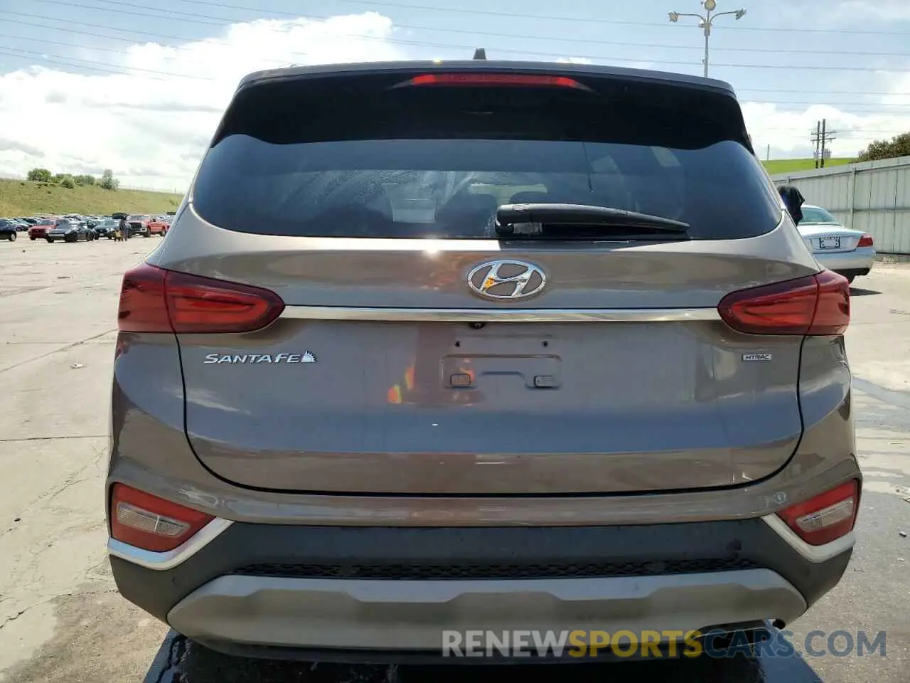 6 Photograph of a damaged car 5NMS3CAD1KH073285 HYUNDAI SANTA FE 2019