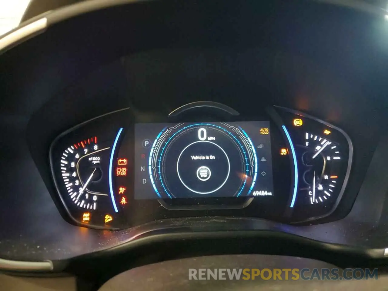 9 Photograph of a damaged car 5NMS3CAD2KH009854 HYUNDAI SANTA FE 2019