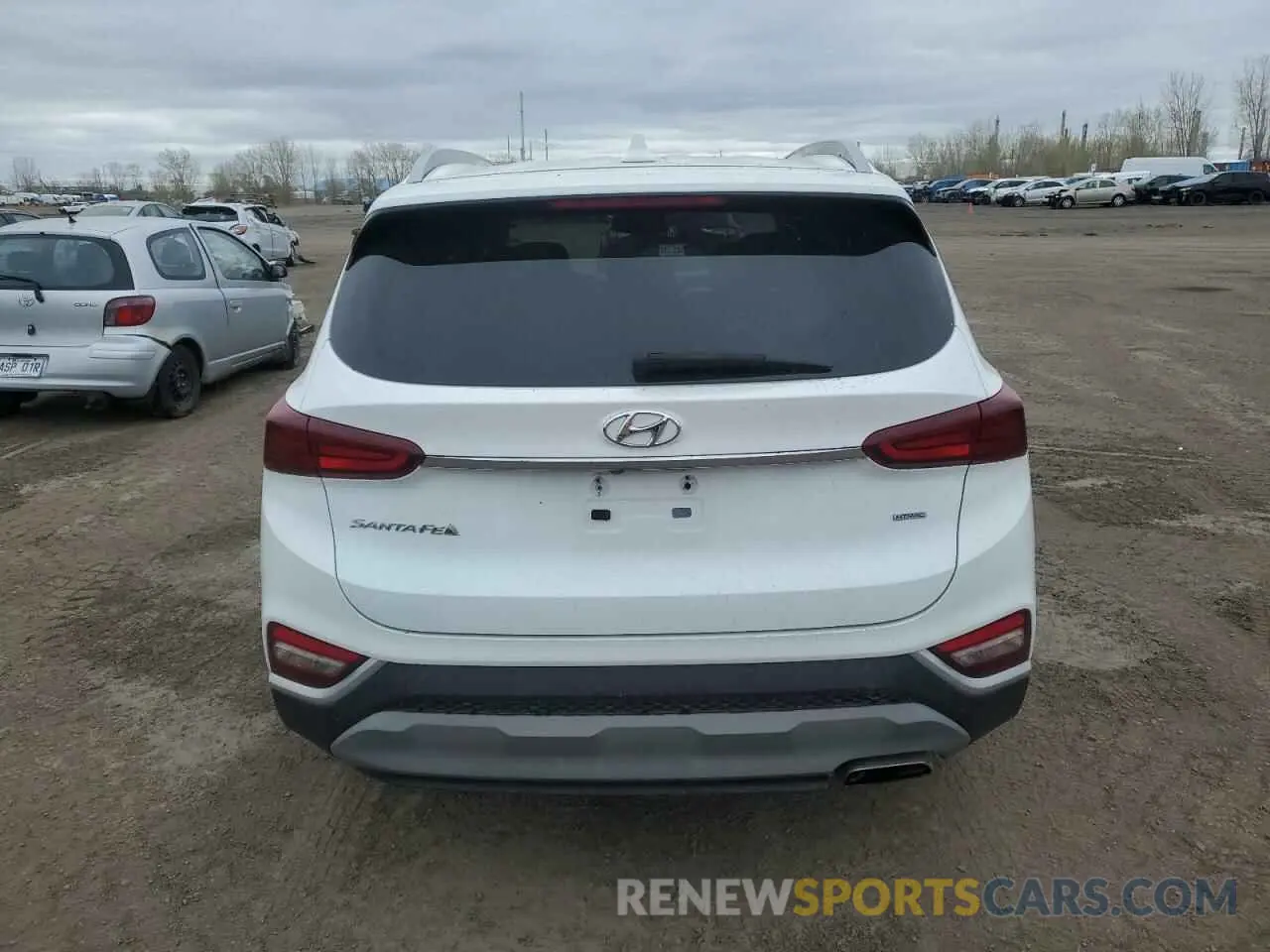 6 Photograph of a damaged car 5NMS3CAD2KH049366 HYUNDAI SANTA FE 2019