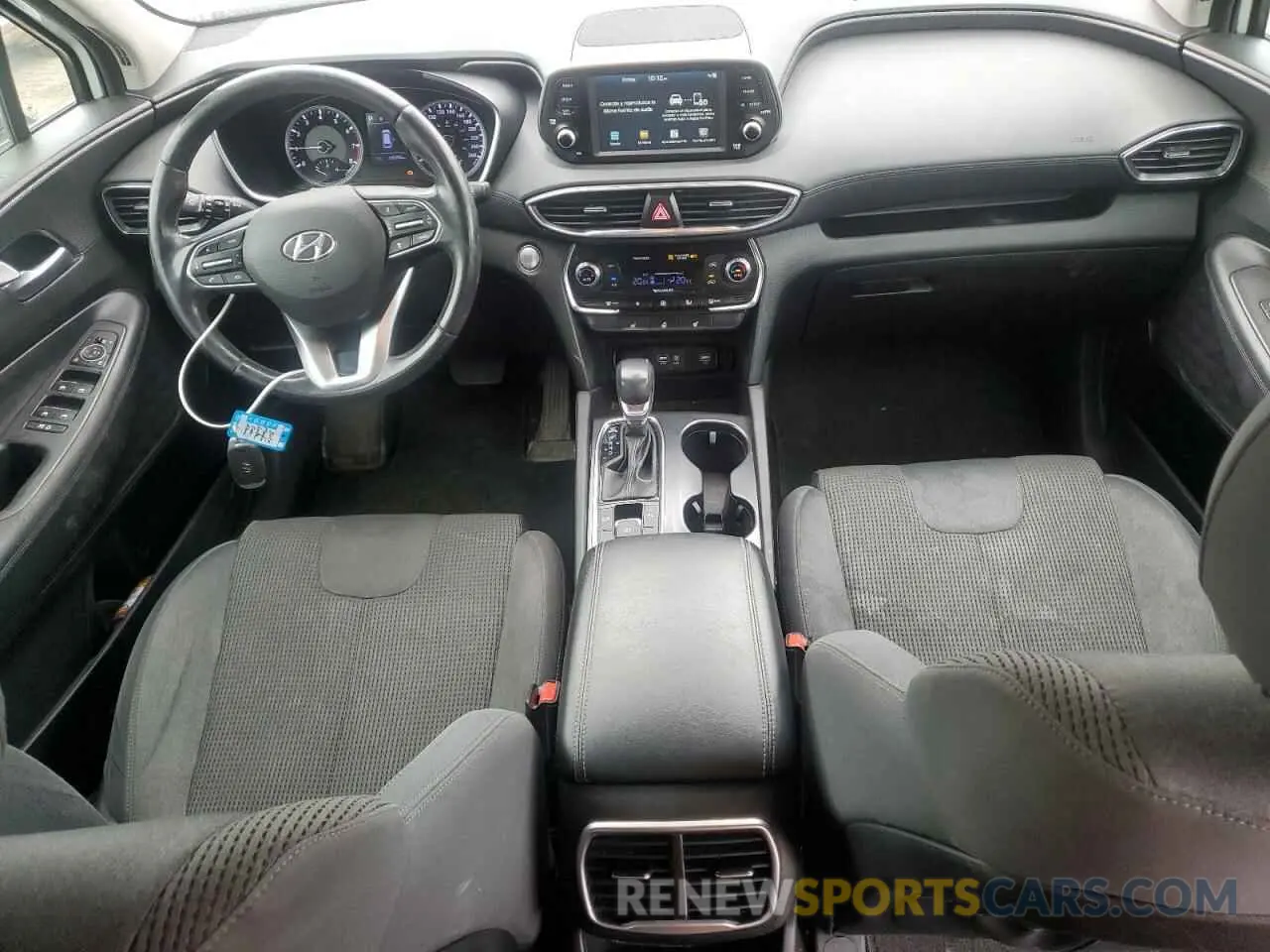 8 Photograph of a damaged car 5NMS3CAD2KH049366 HYUNDAI SANTA FE 2019