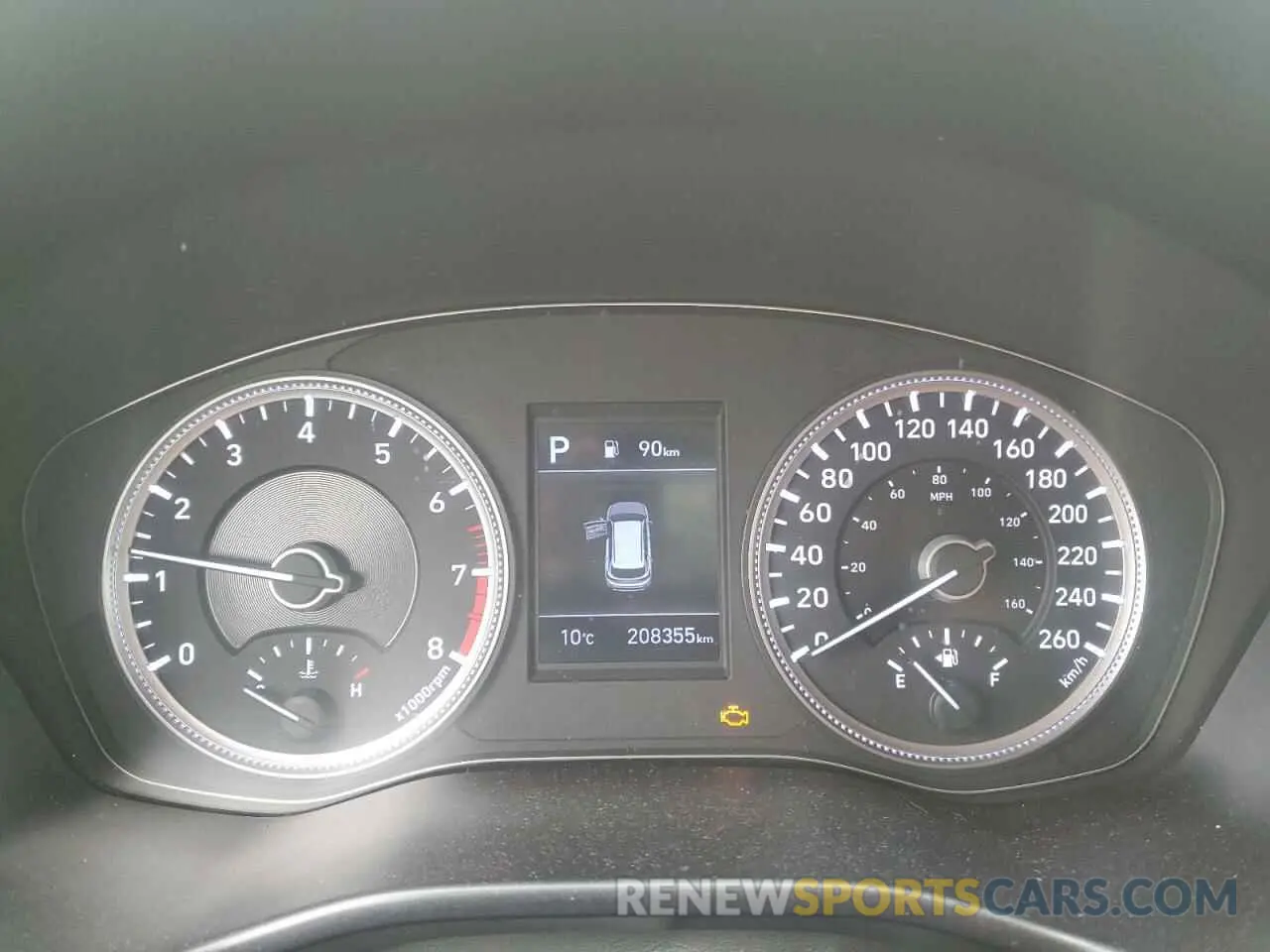 9 Photograph of a damaged car 5NMS3CAD2KH049366 HYUNDAI SANTA FE 2019