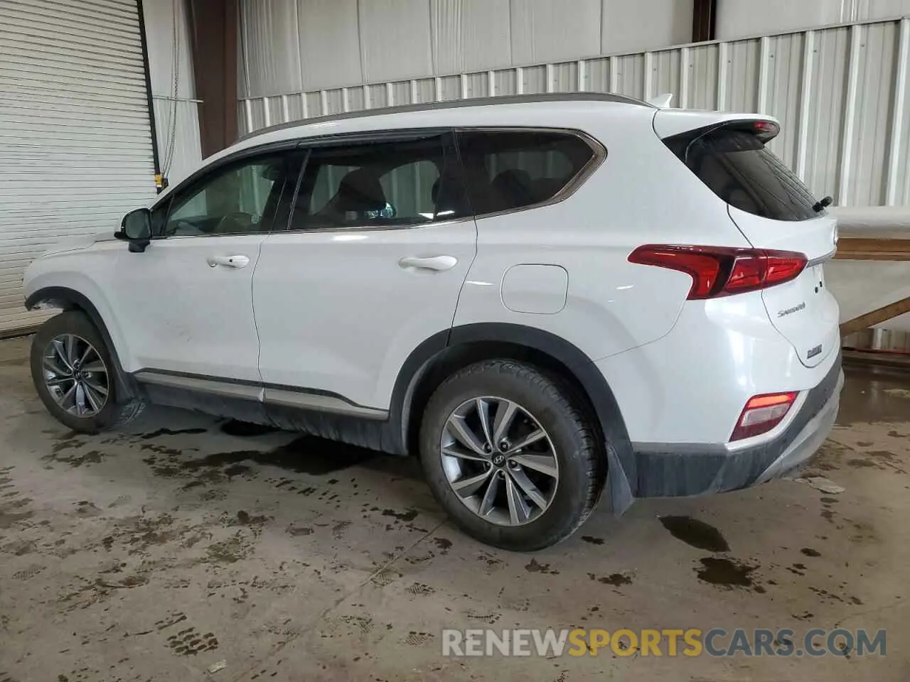 2 Photograph of a damaged car 5NMS3CAD2KH115933 HYUNDAI SANTA FE 2019