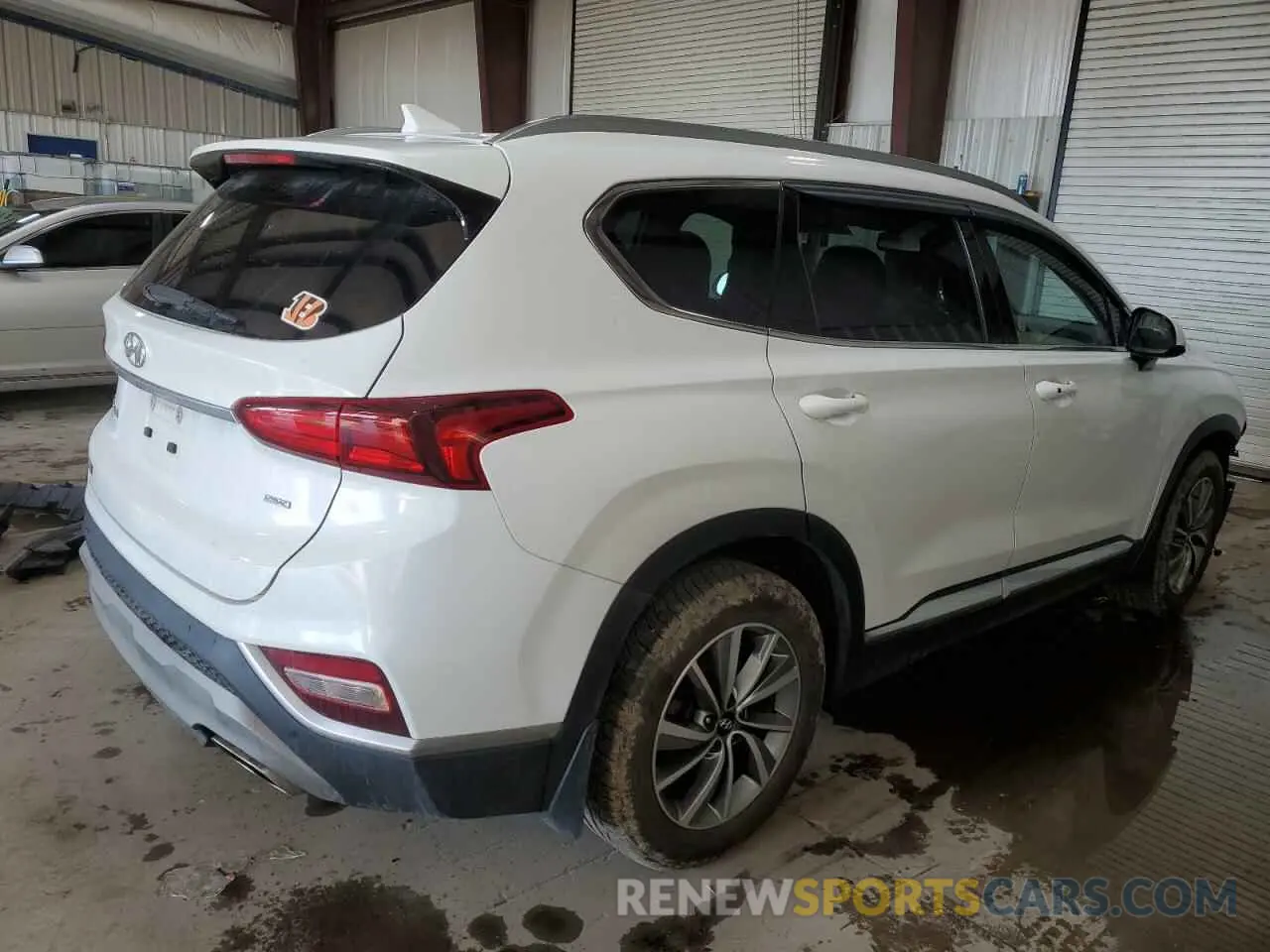 3 Photograph of a damaged car 5NMS3CAD2KH115933 HYUNDAI SANTA FE 2019