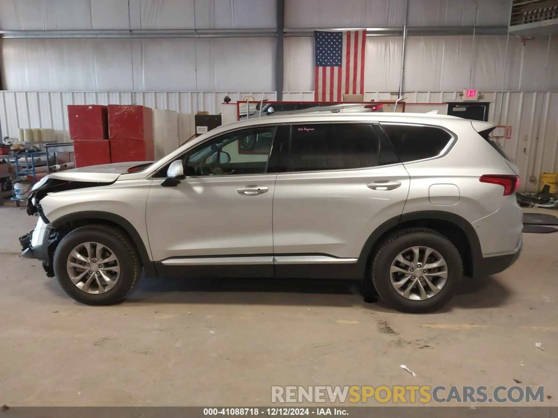 14 Photograph of a damaged car 5NMS3CAD3KH006333 HYUNDAI SANTA FE 2019