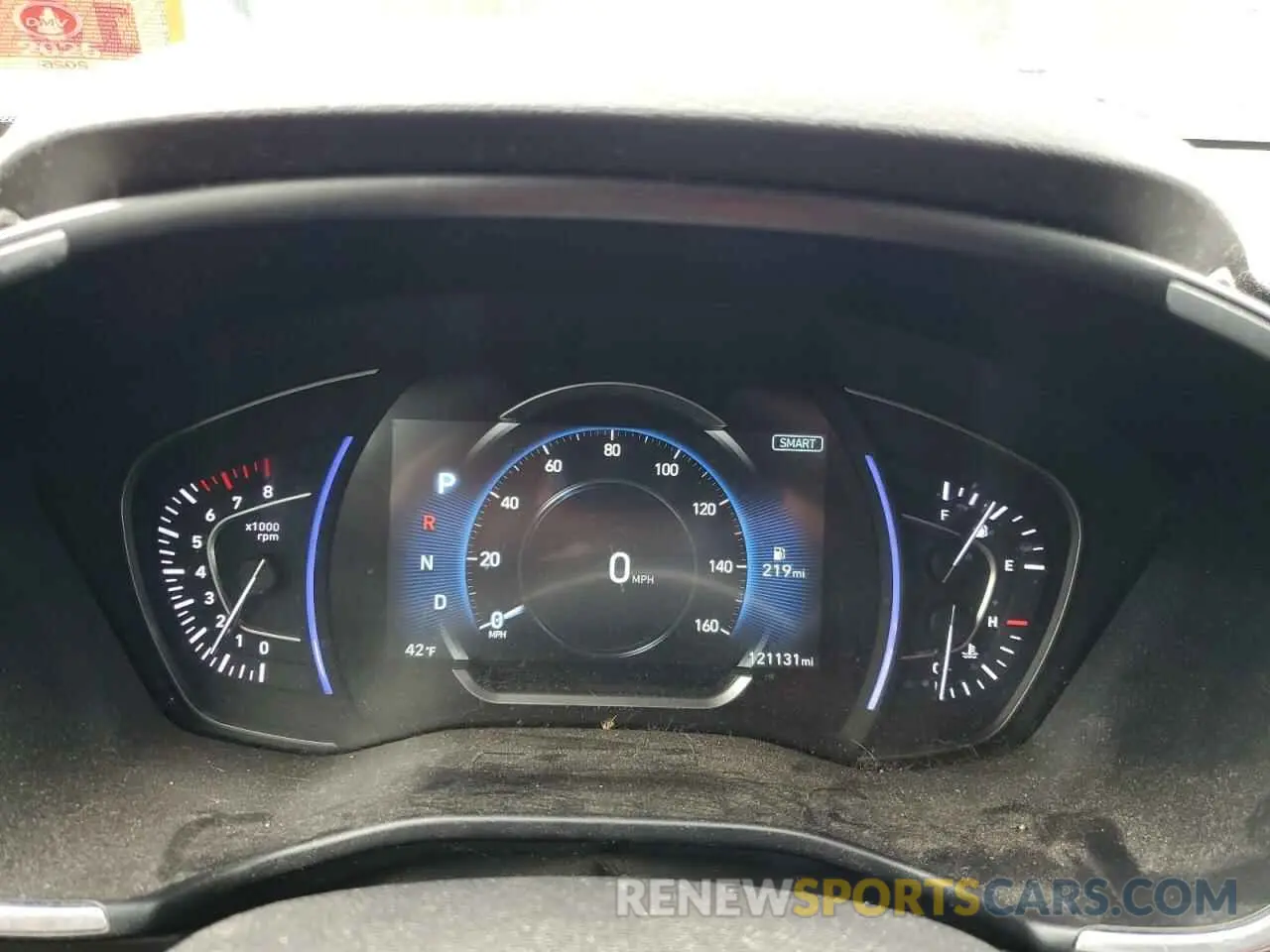 9 Photograph of a damaged car 5NMS3CAD3KH008163 HYUNDAI SANTA FE 2019