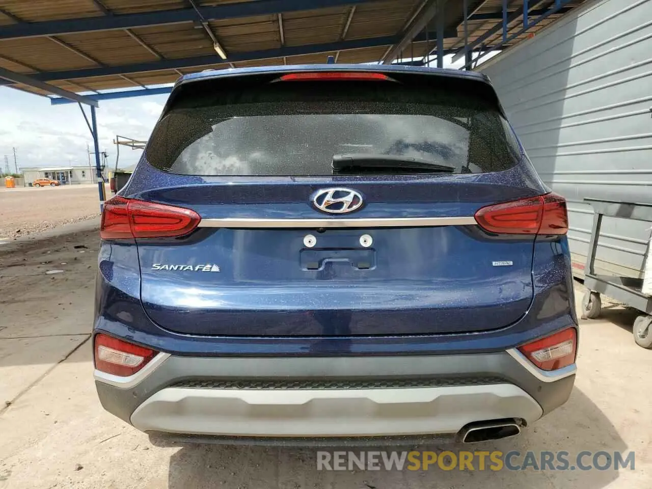 6 Photograph of a damaged car 5NMS3CAD3KH068248 HYUNDAI SANTA FE 2019
