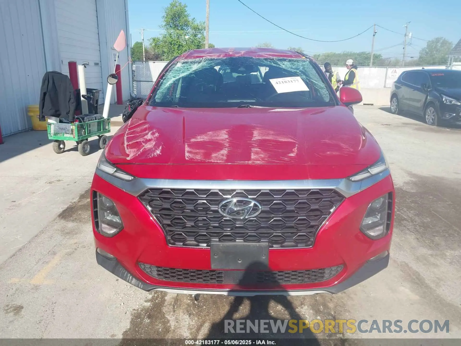 13 Photograph of a damaged car 5NMS3CAD3KH074132 HYUNDAI SANTA FE 2019