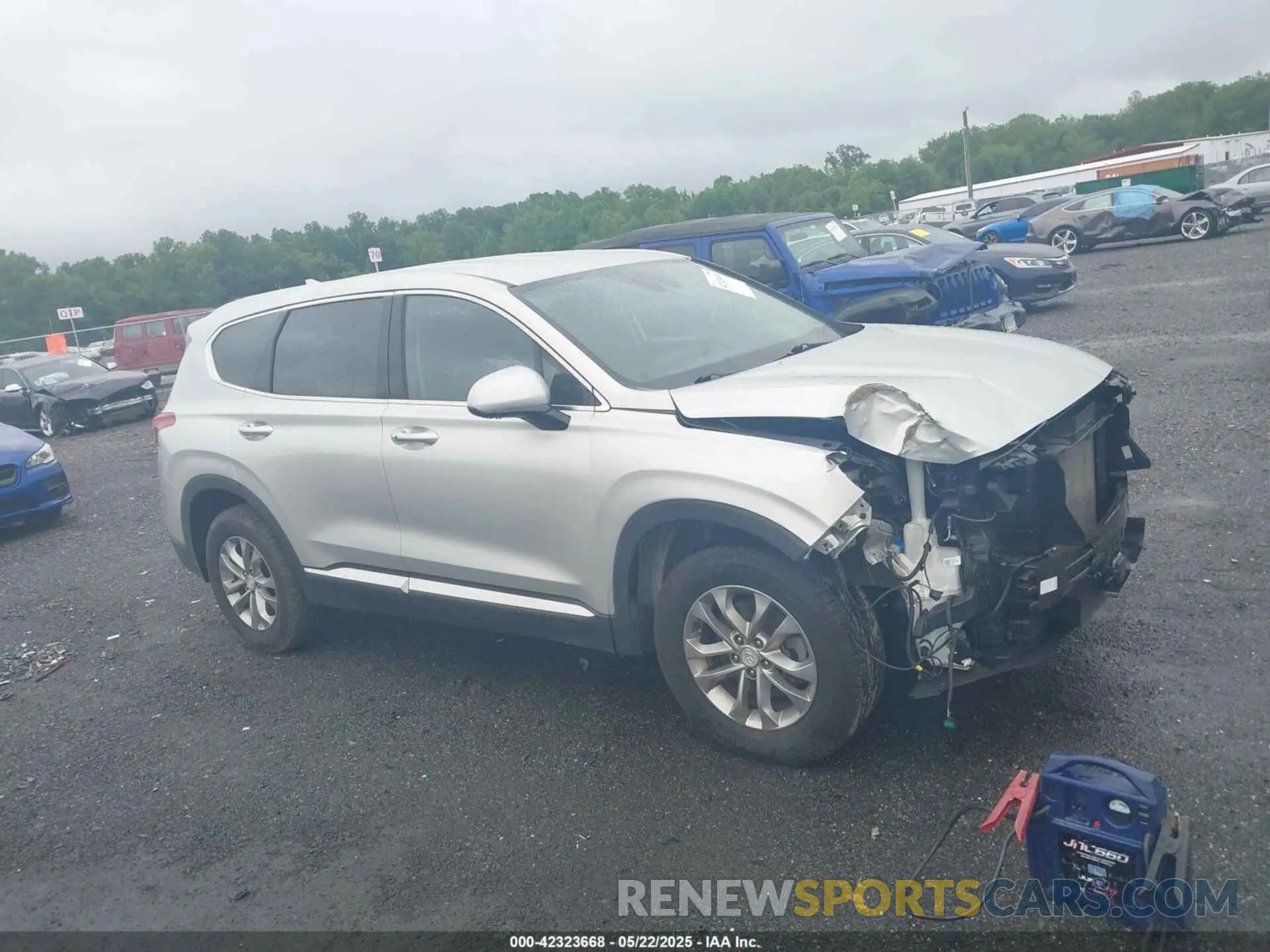 13 Photograph of a damaged car 5NMS3CAD3KH136340 HYUNDAI SANTA FE 2019