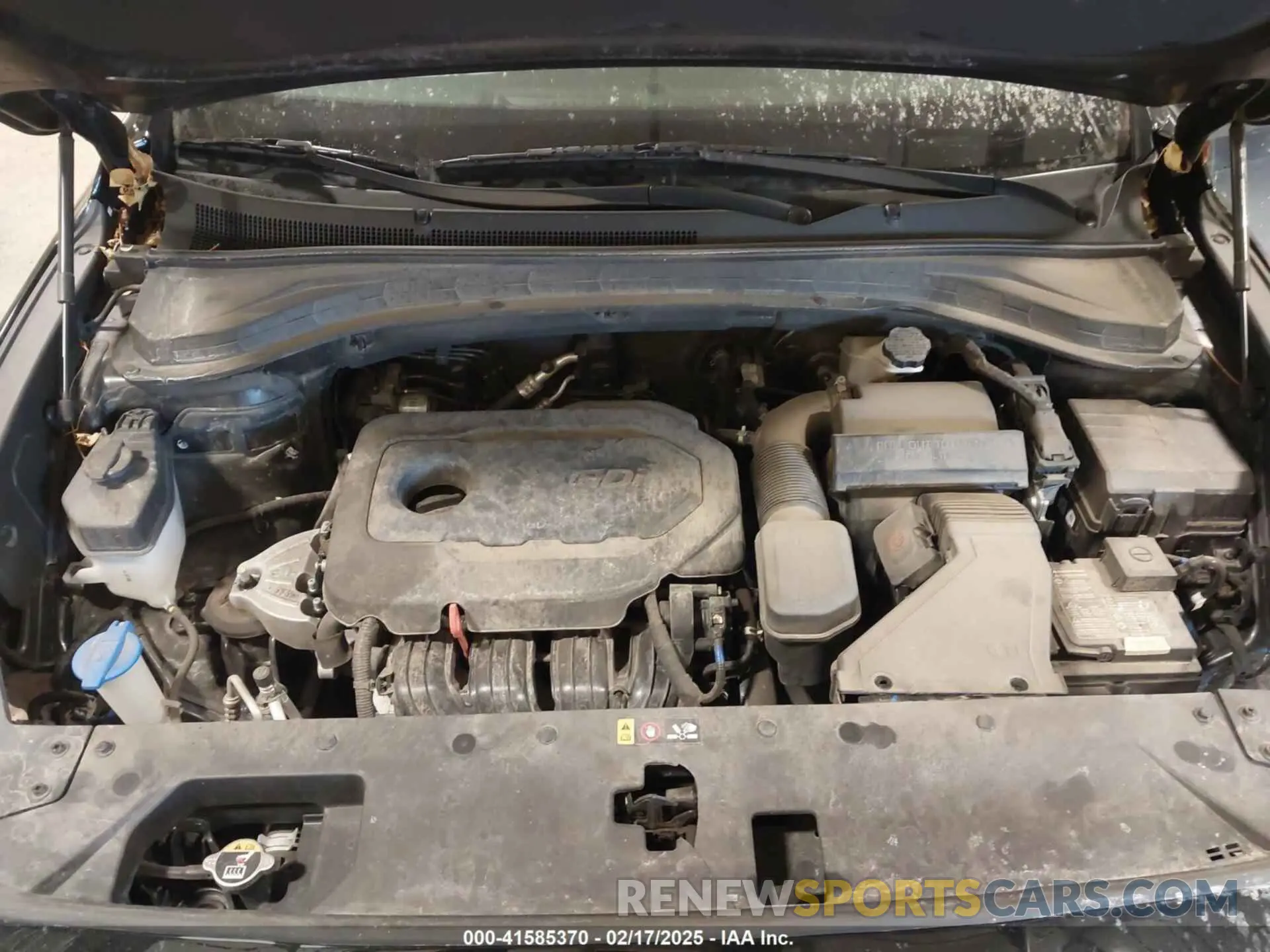 10 Photograph of a damaged car 5NMS3CAD4KH124987 HYUNDAI SANTA FE 2019