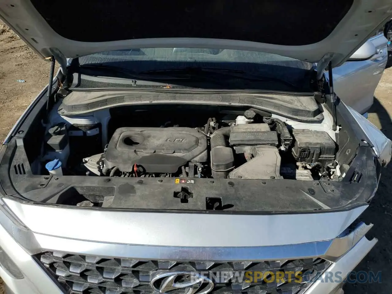 12 Photograph of a damaged car 5NMS3CAD5KH029435 HYUNDAI SANTA FE 2019