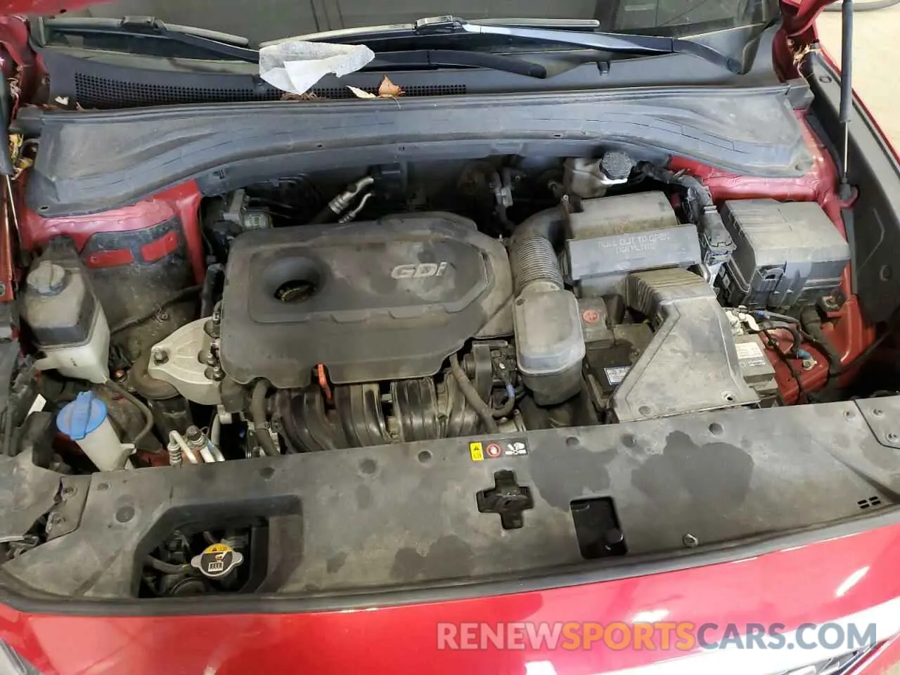 12 Photograph of a damaged car 5NMS3CAD6KH046759 HYUNDAI SANTA FE 2019