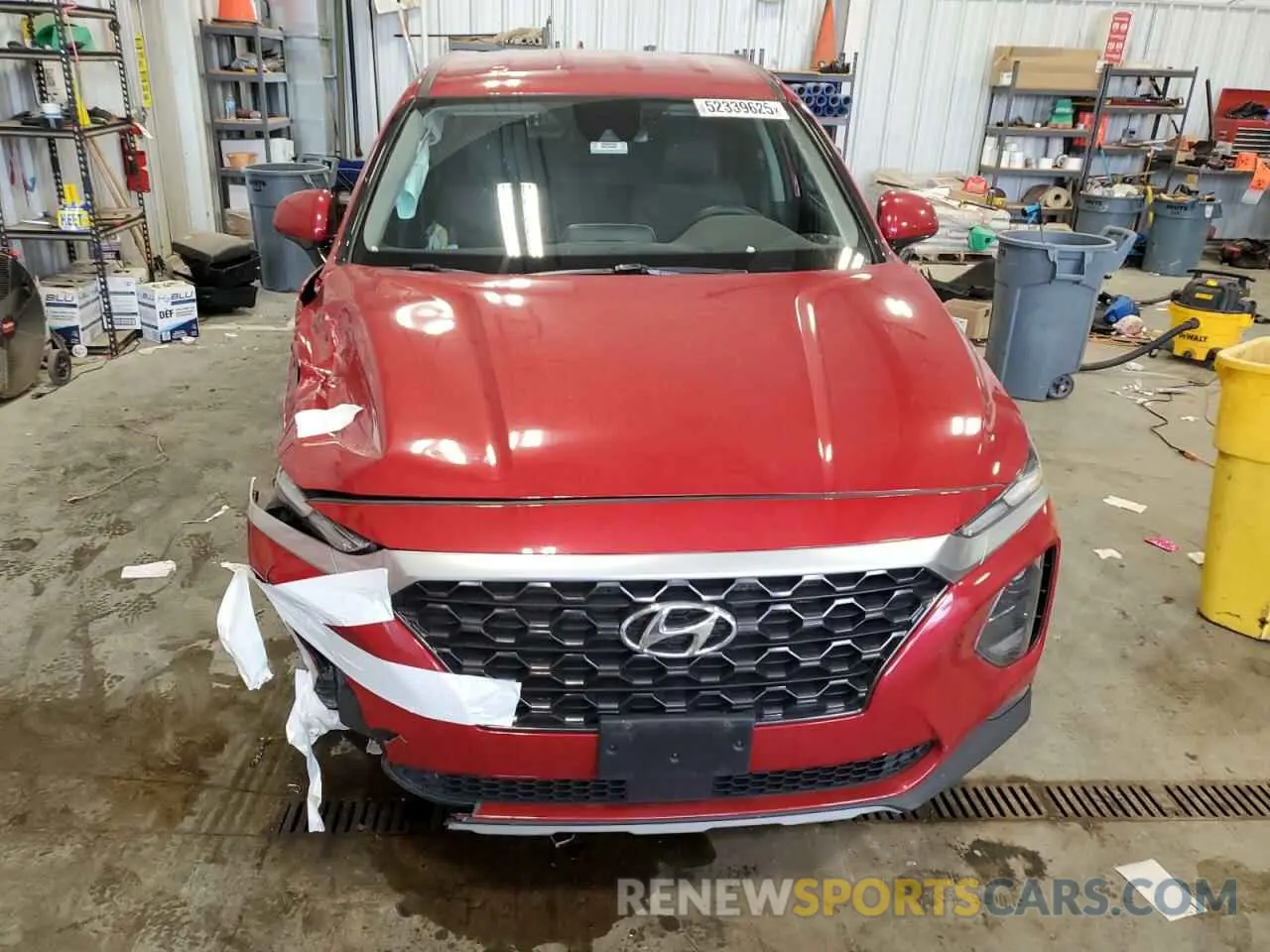 5 Photograph of a damaged car 5NMS3CAD6KH046759 HYUNDAI SANTA FE 2019