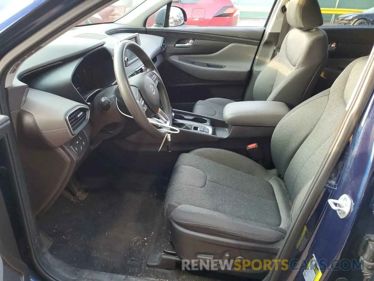 7 Photograph of a damaged car 5NMS3CAD6KH091927 HYUNDAI SANTA FE 2019
