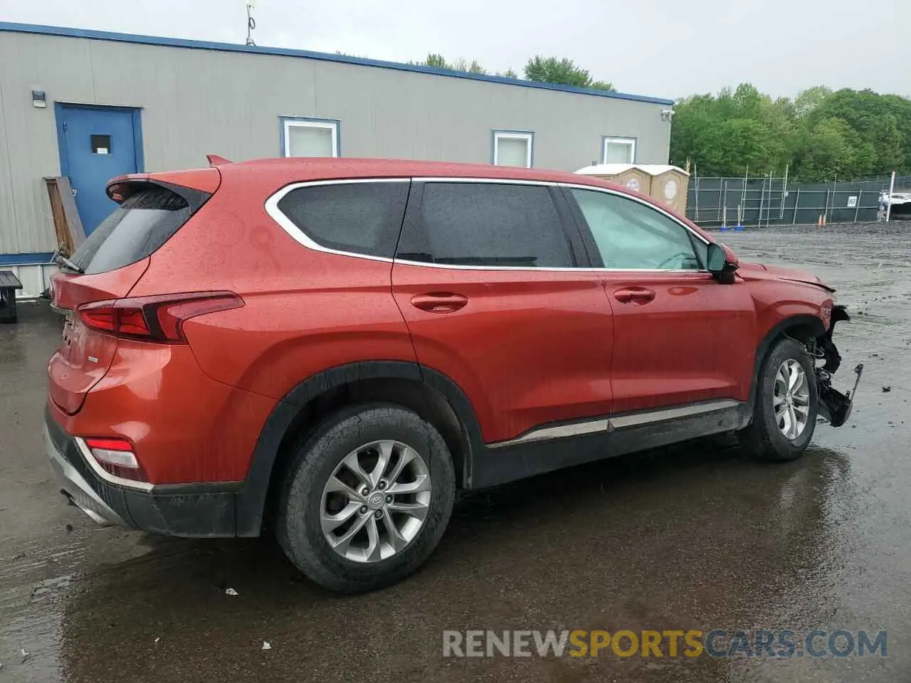 3 Photograph of a damaged car 5NMS3CAD6KH093466 HYUNDAI SANTA FE 2019