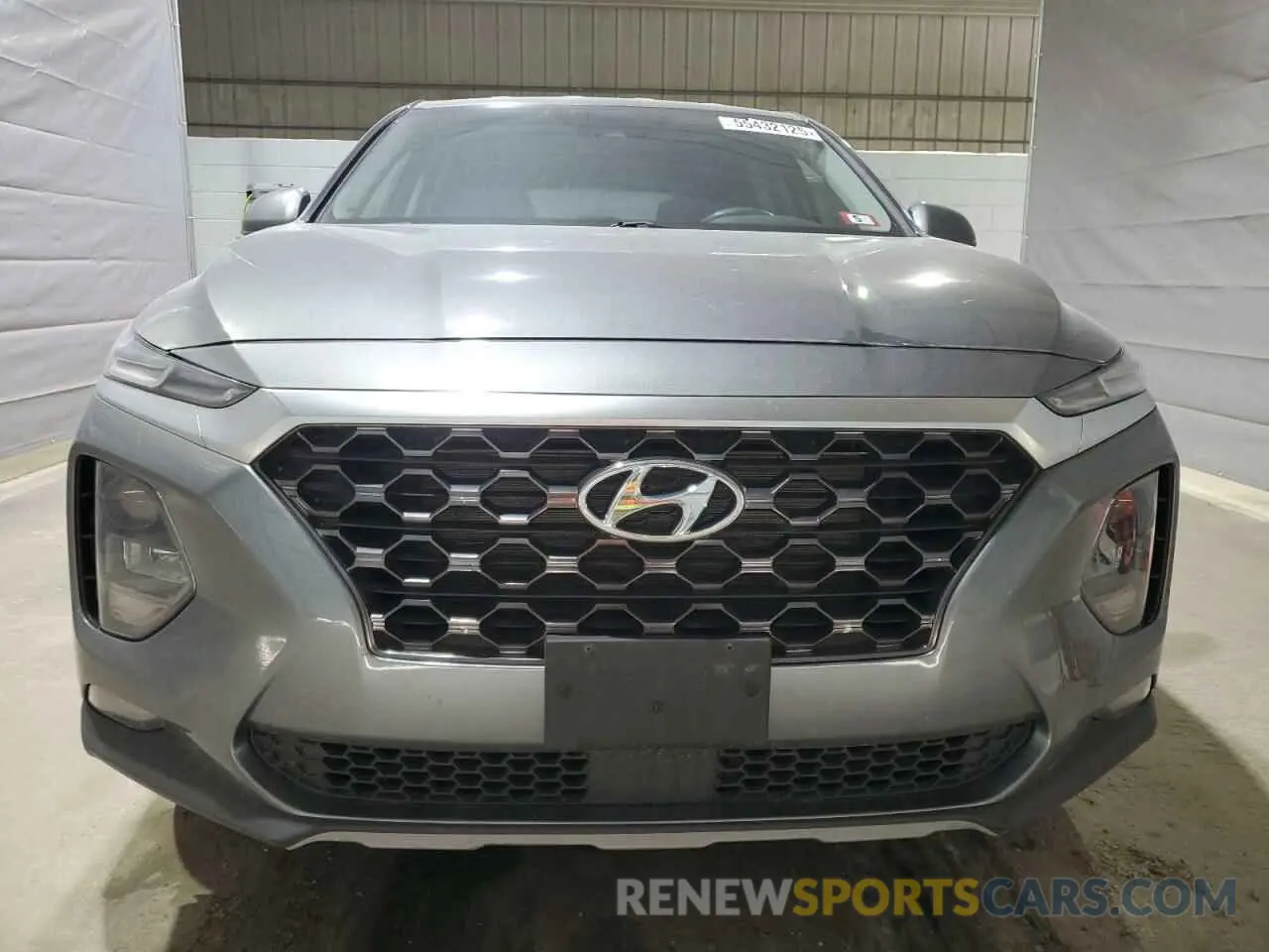5 Photograph of a damaged car 5NMS3CAD6KH128488 HYUNDAI SANTA FE 2019