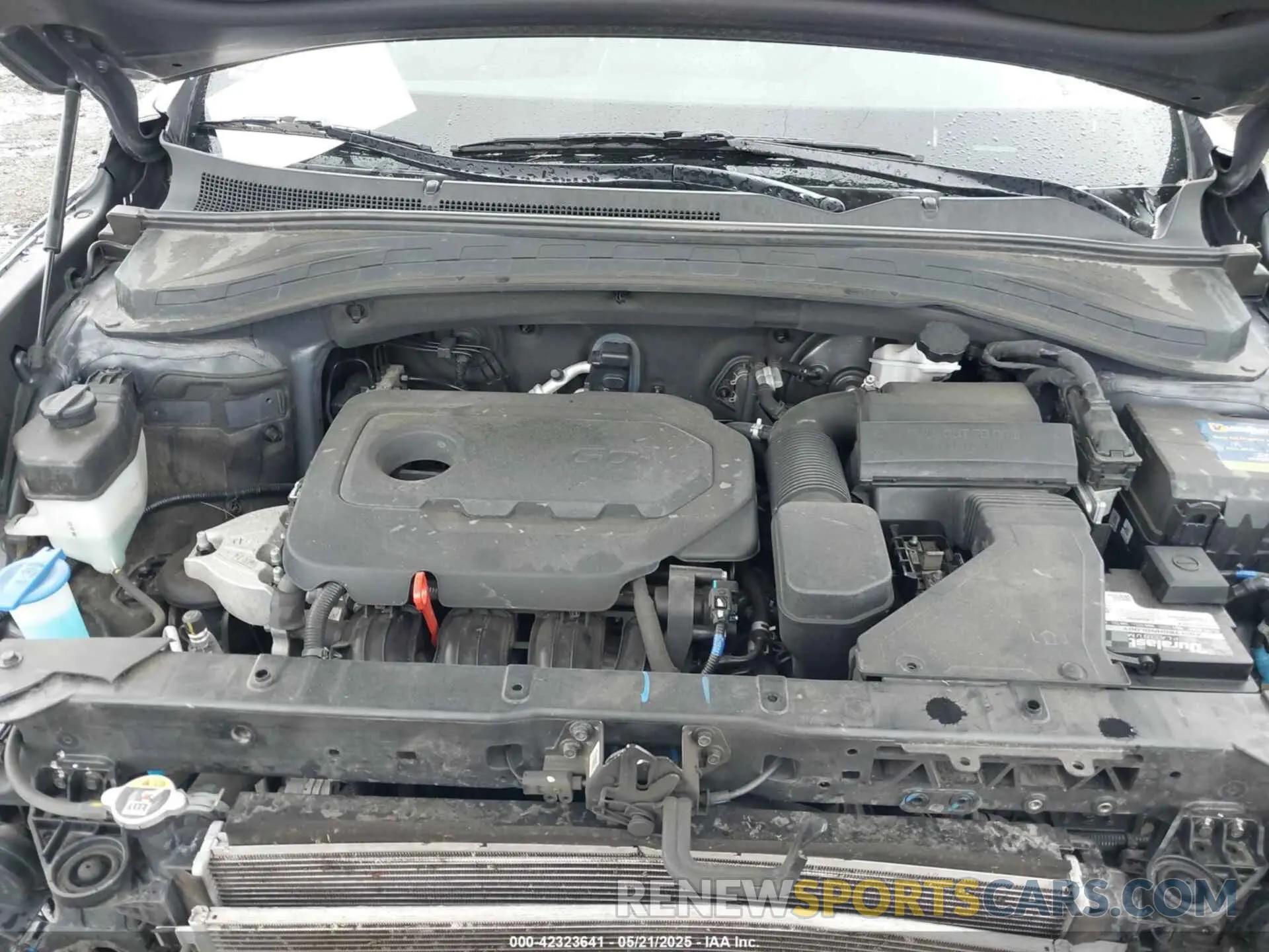 10 Photograph of a damaged car 5NMS3CAD7KH035429 HYUNDAI SANTA FE 2019