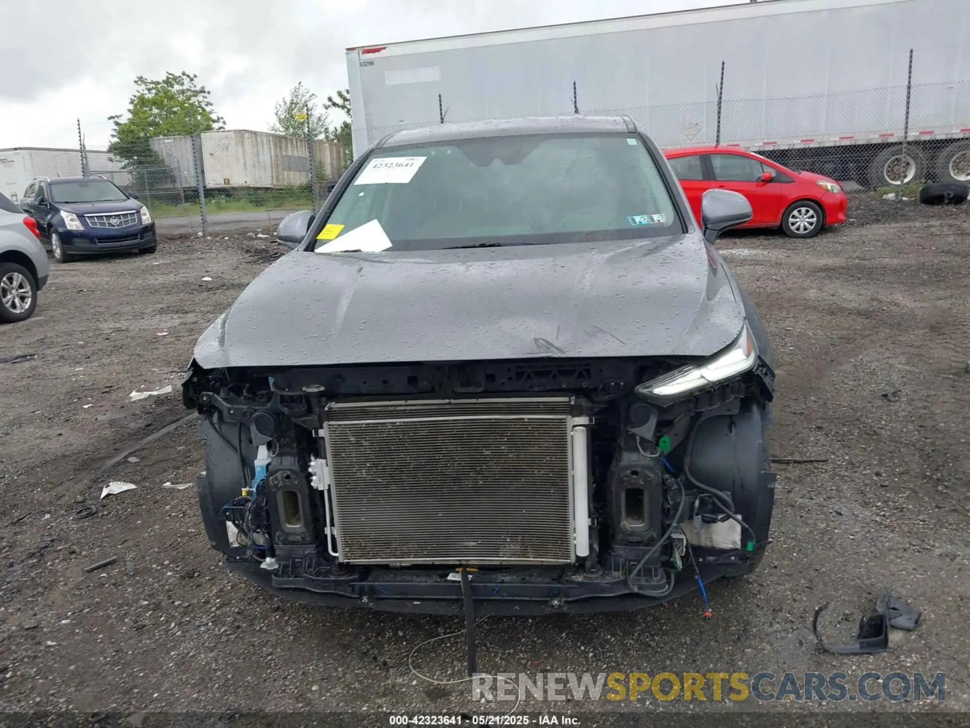 13 Photograph of a damaged car 5NMS3CAD7KH035429 HYUNDAI SANTA FE 2019
