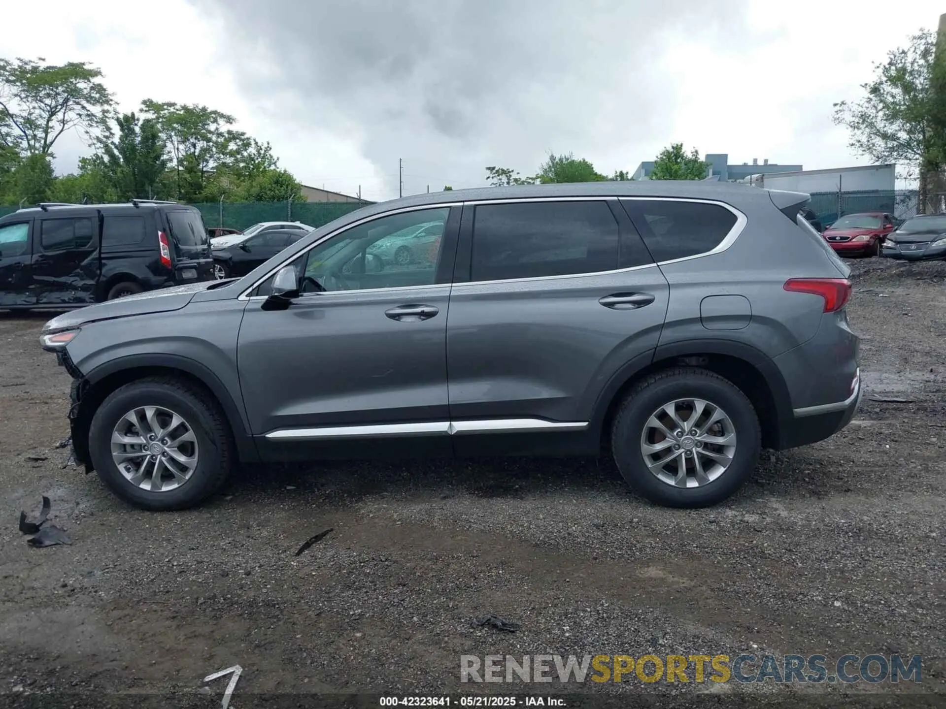 15 Photograph of a damaged car 5NMS3CAD7KH035429 HYUNDAI SANTA FE 2019