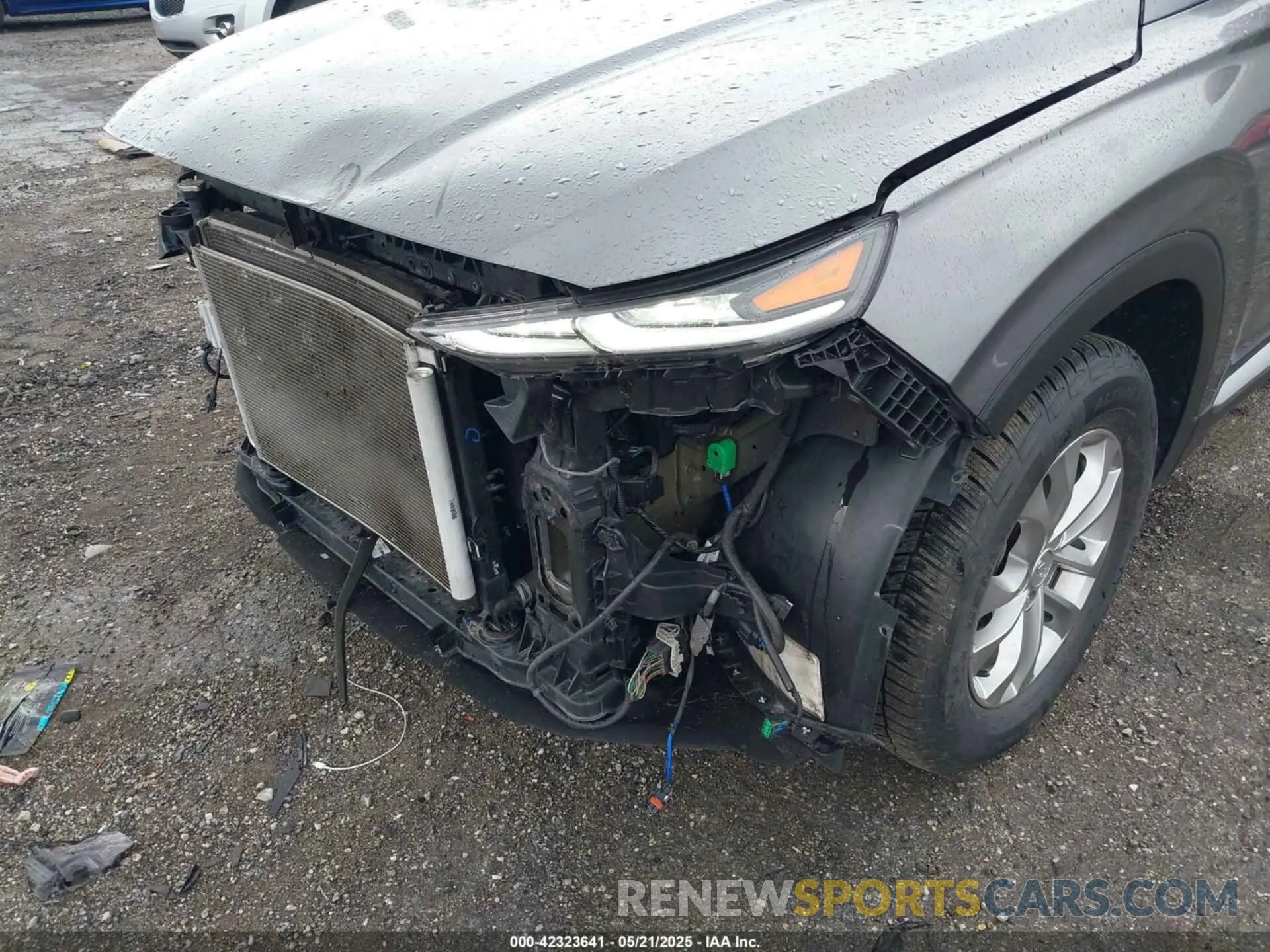21 Photograph of a damaged car 5NMS3CAD7KH035429 HYUNDAI SANTA FE 2019