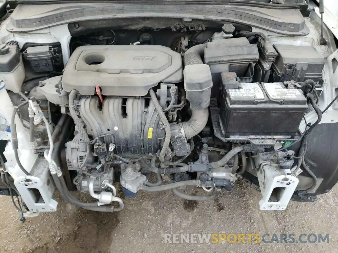 12 Photograph of a damaged car 5NMS3CAD8KH005047 HYUNDAI SANTA FE 2019