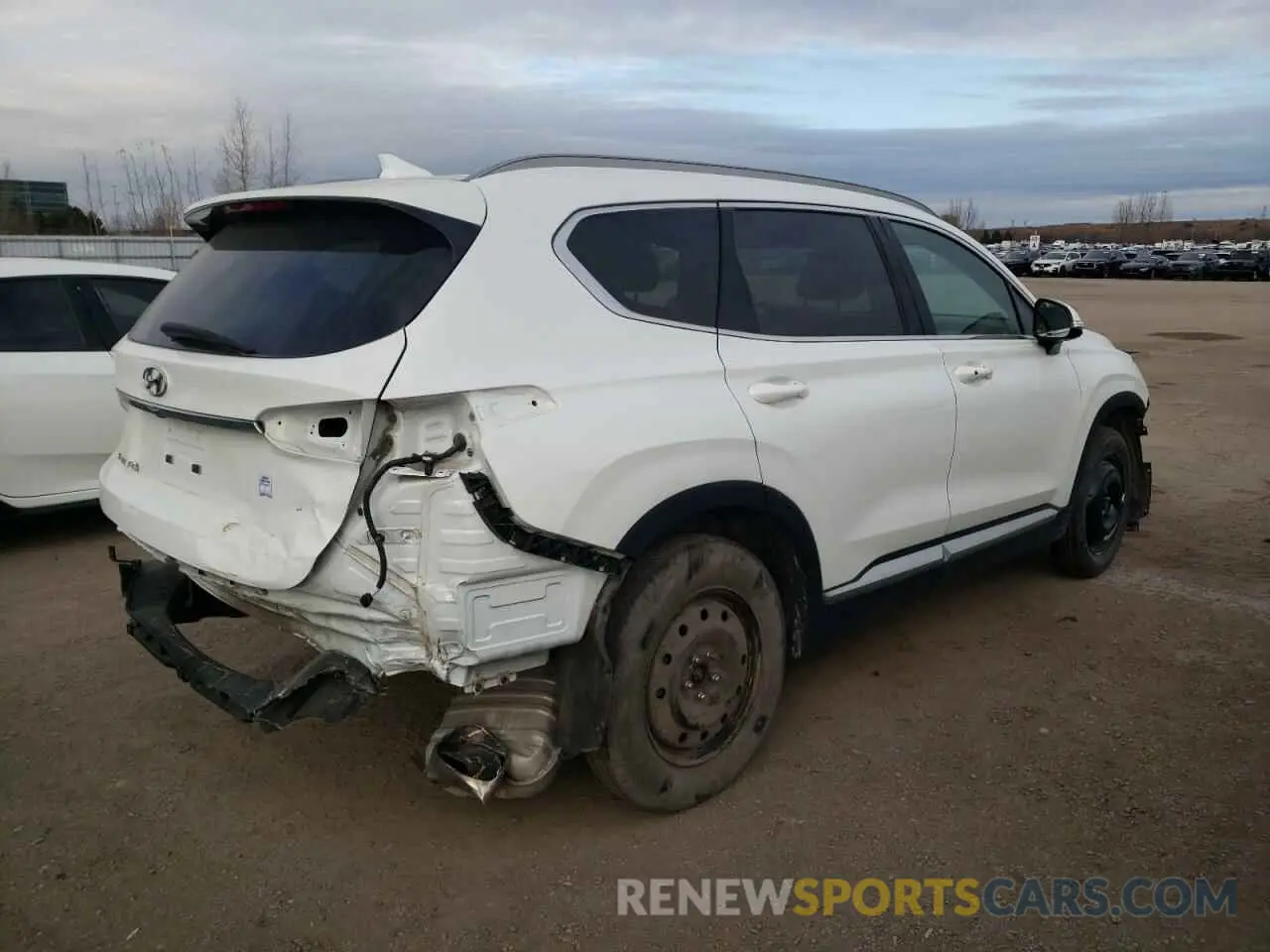 3 Photograph of a damaged car 5NMS3CAD8KH005047 HYUNDAI SANTA FE 2019