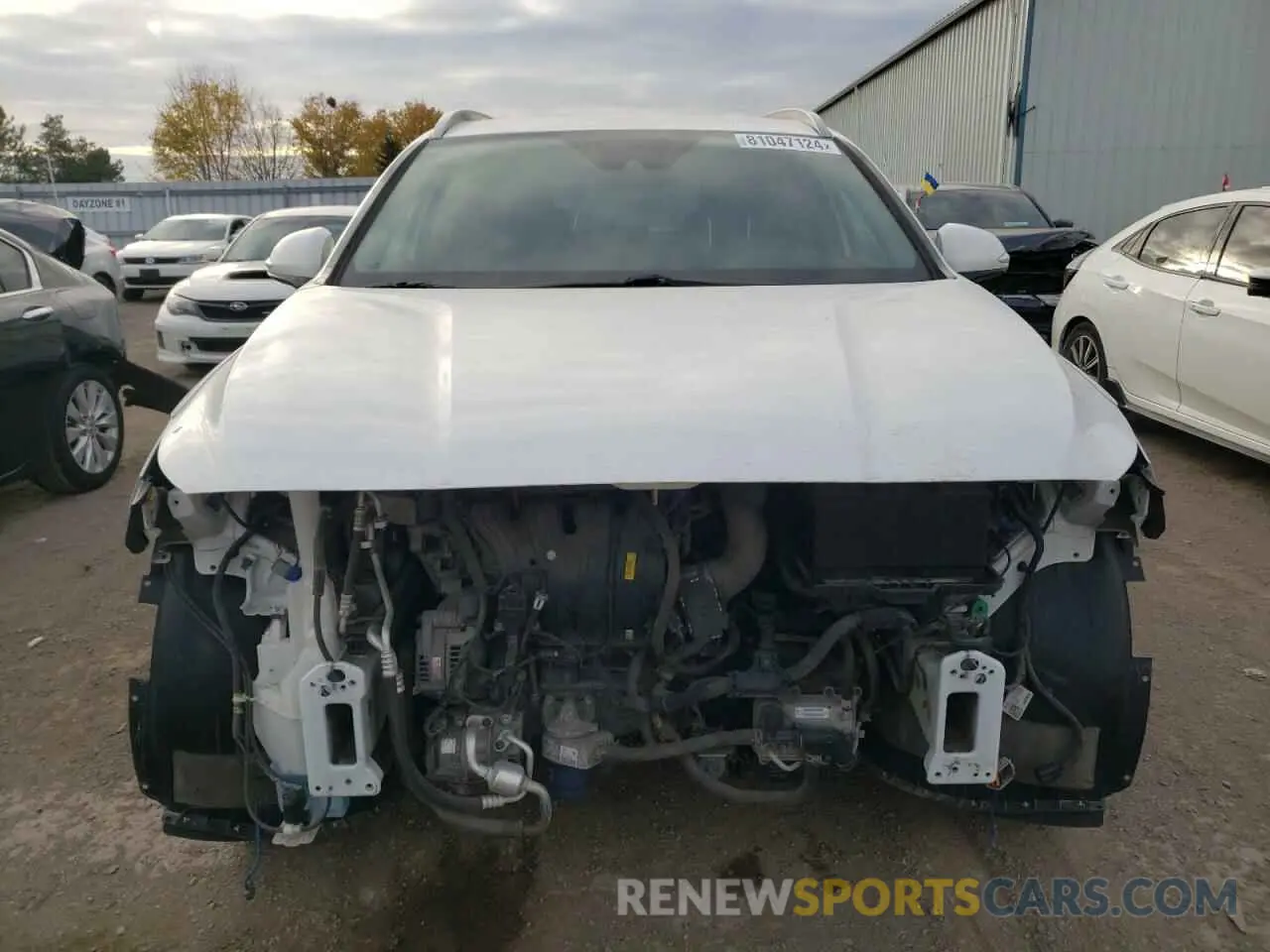 5 Photograph of a damaged car 5NMS3CAD8KH005047 HYUNDAI SANTA FE 2019