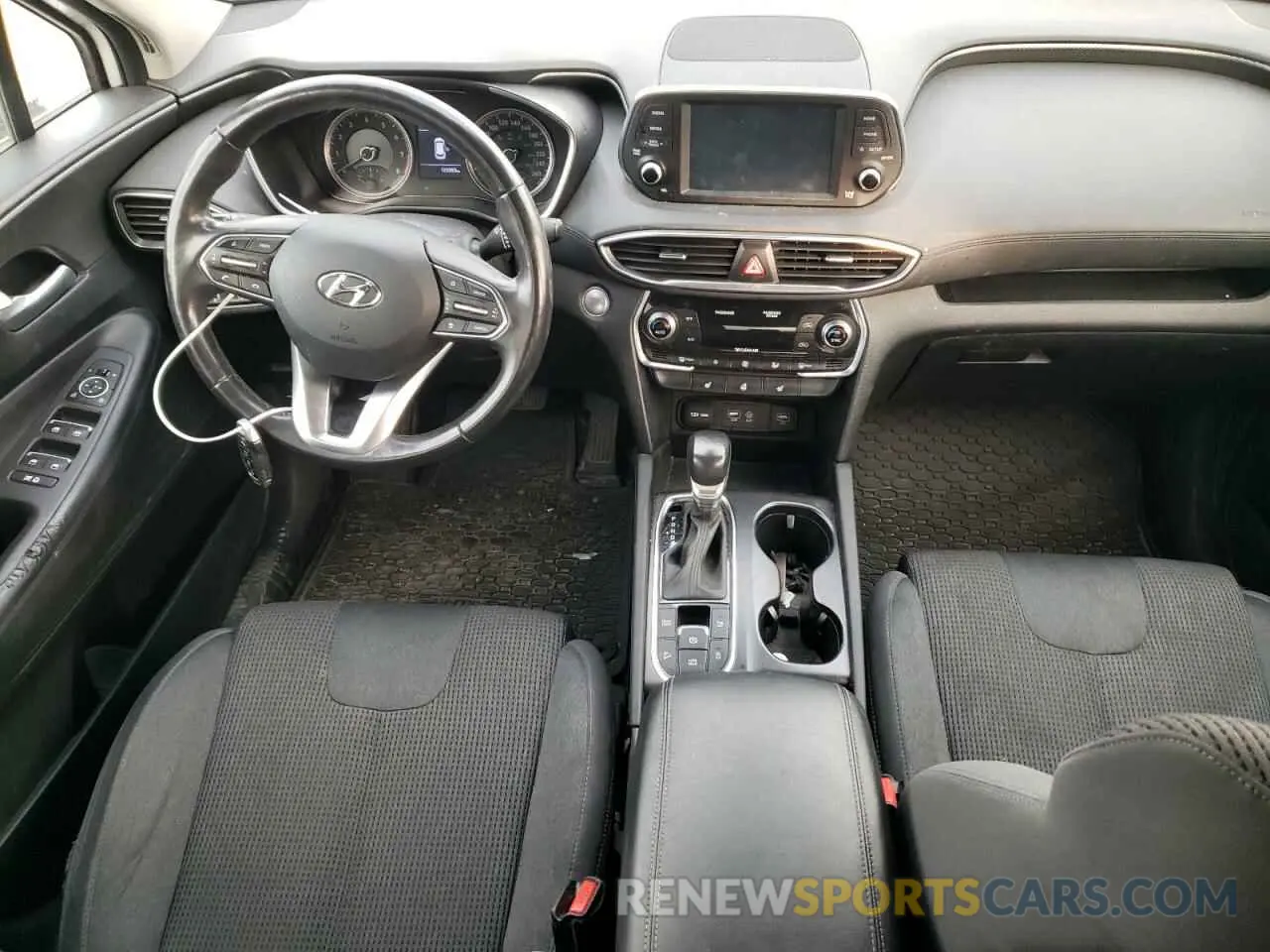 8 Photograph of a damaged car 5NMS3CAD8KH005047 HYUNDAI SANTA FE 2019