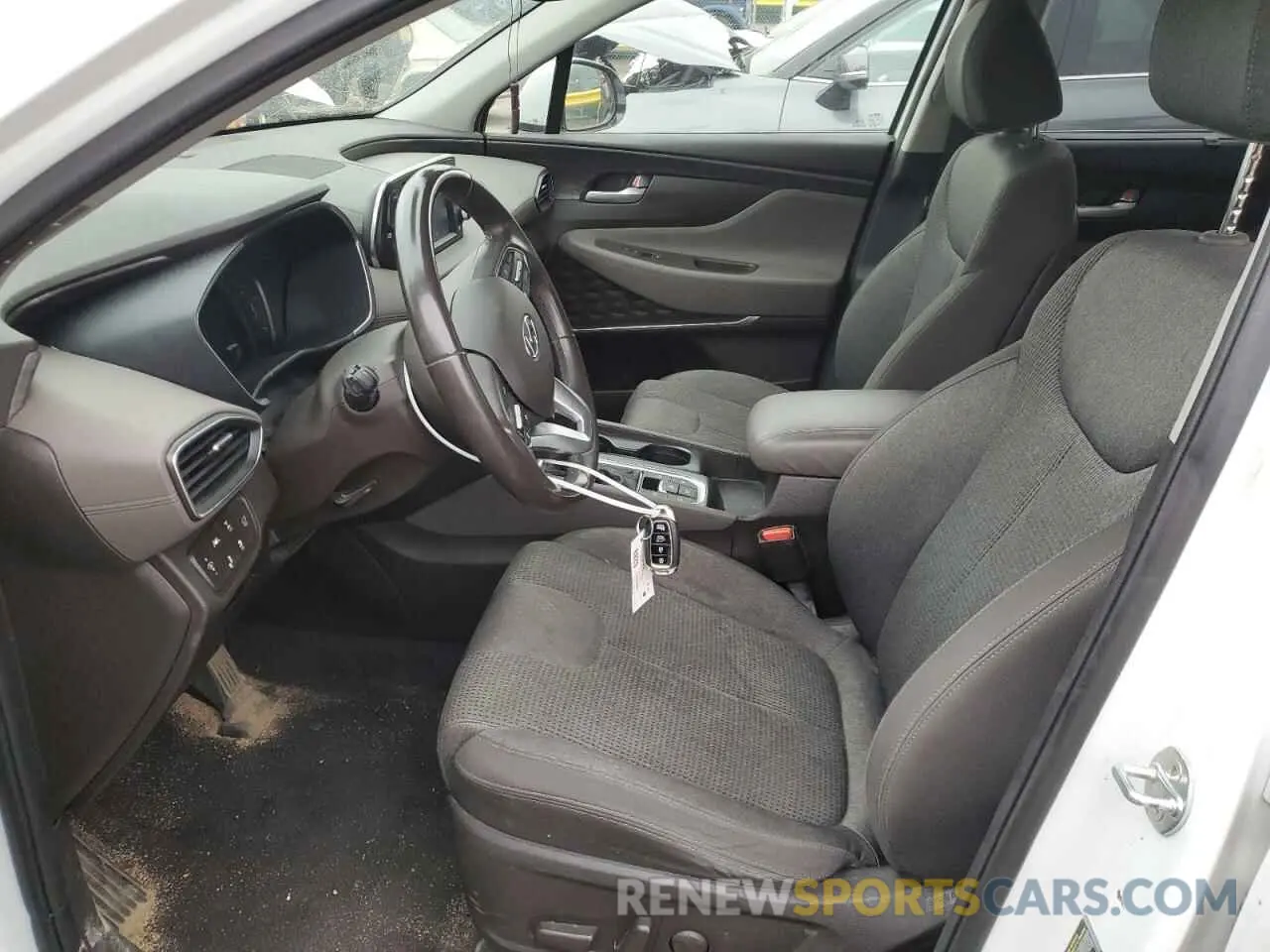 7 Photograph of a damaged car 5NMS3CAD9KH015604 HYUNDAI SANTA FE 2019
