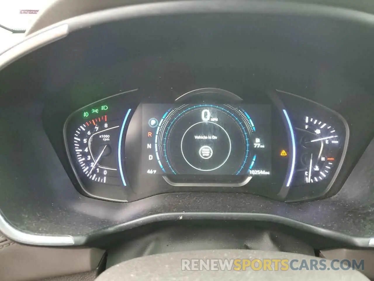 9 Photograph of a damaged car 5NMS3CAD9KH015604 HYUNDAI SANTA FE 2019