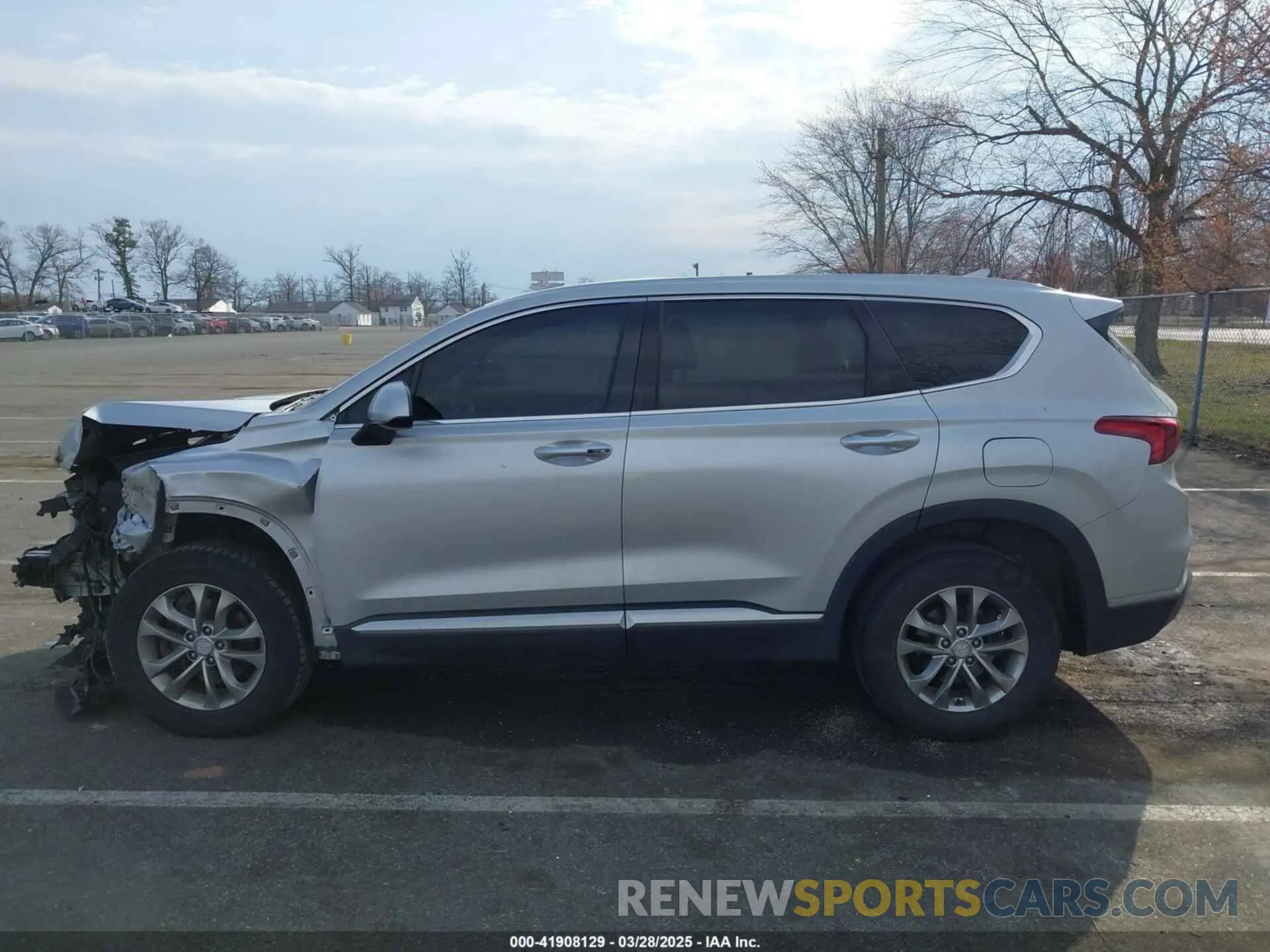 13 Photograph of a damaged car 5NMS3CAD9KH064284 HYUNDAI SANTA FE 2019