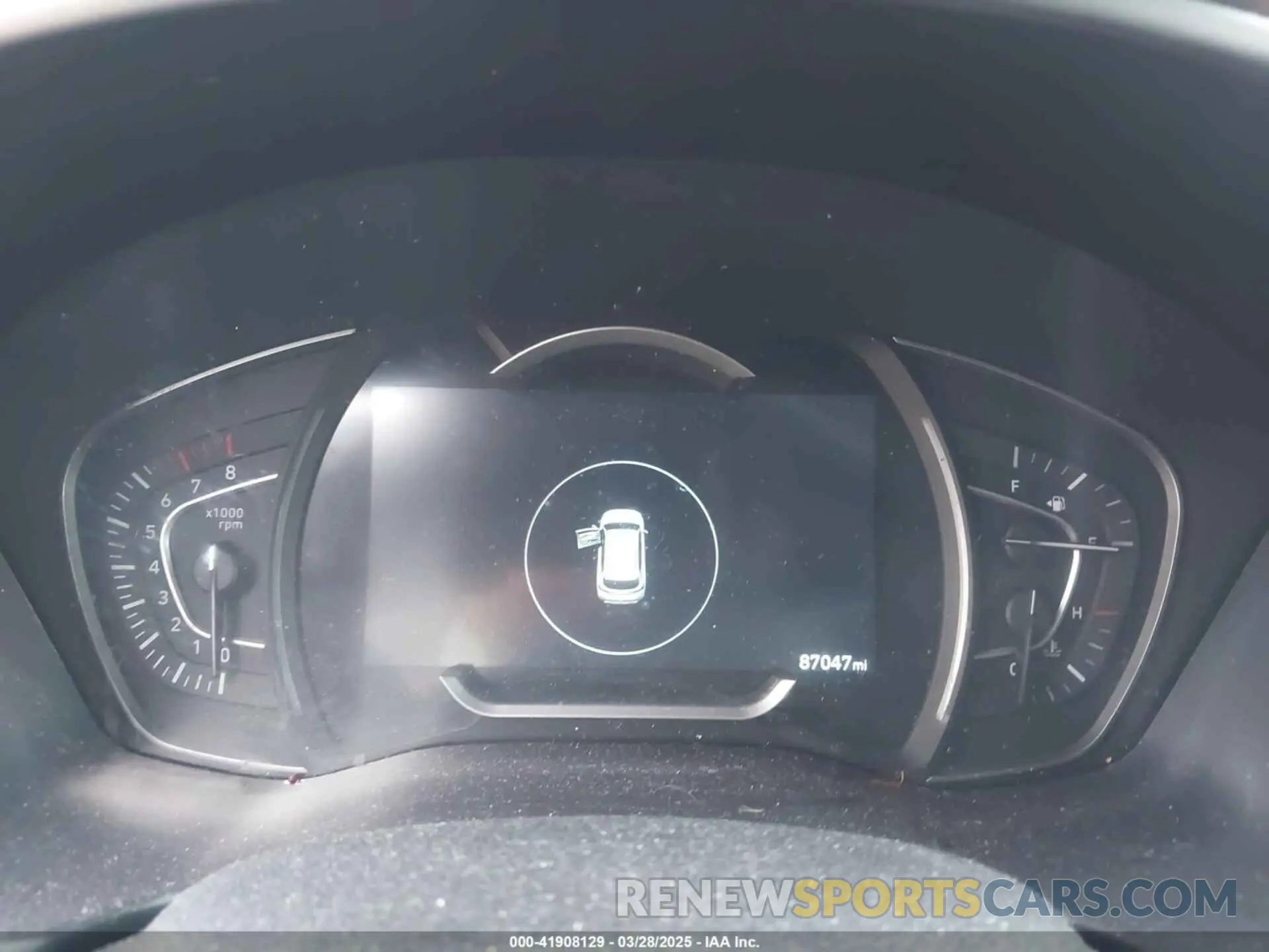 7 Photograph of a damaged car 5NMS3CAD9KH064284 HYUNDAI SANTA FE 2019