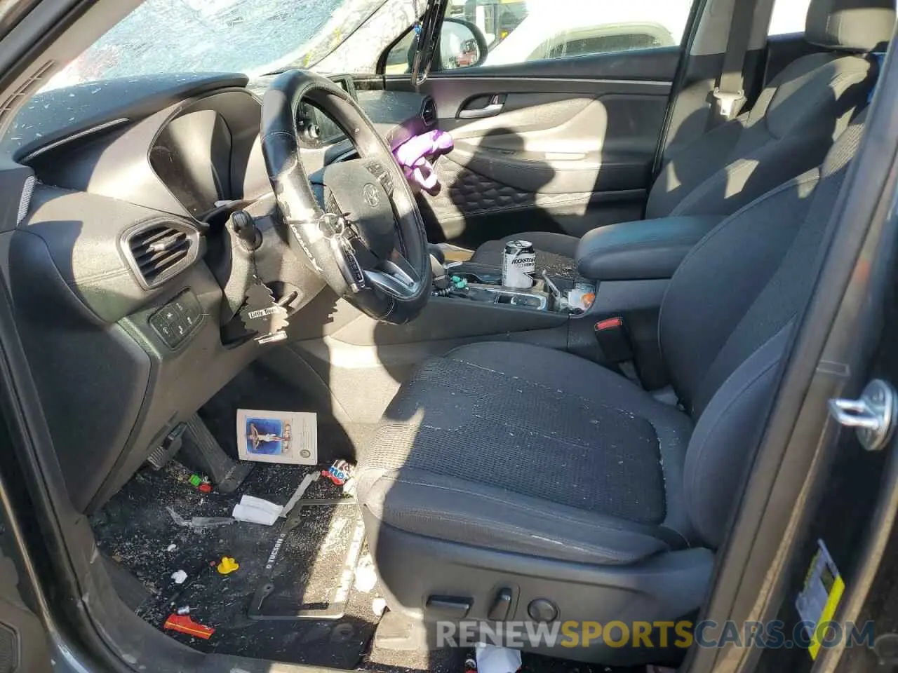 7 Photograph of a damaged car 5NMS3CAD9KH066567 HYUNDAI SANTA FE 2019