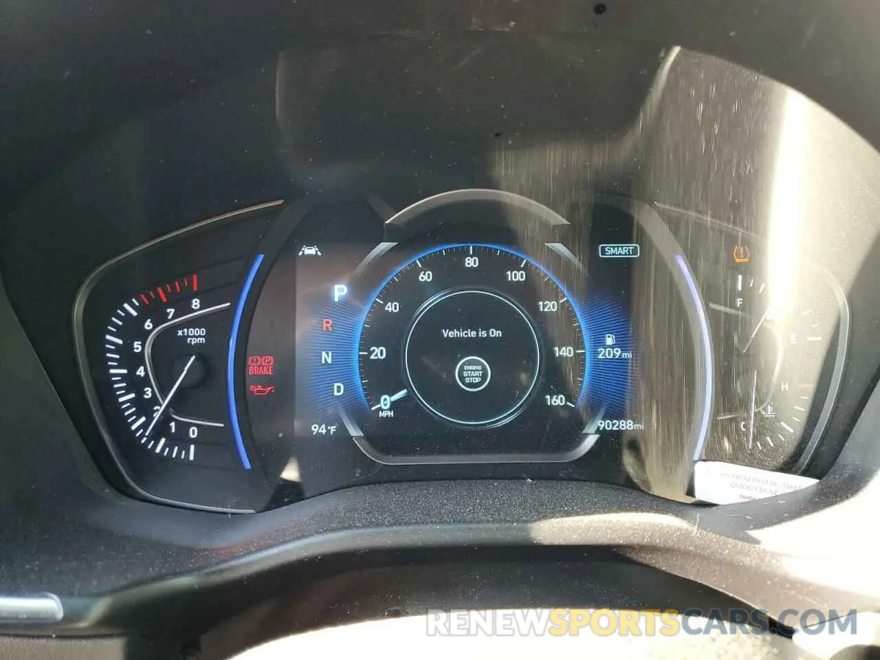 9 Photograph of a damaged car 5NMS3CAD9KH066567 HYUNDAI SANTA FE 2019